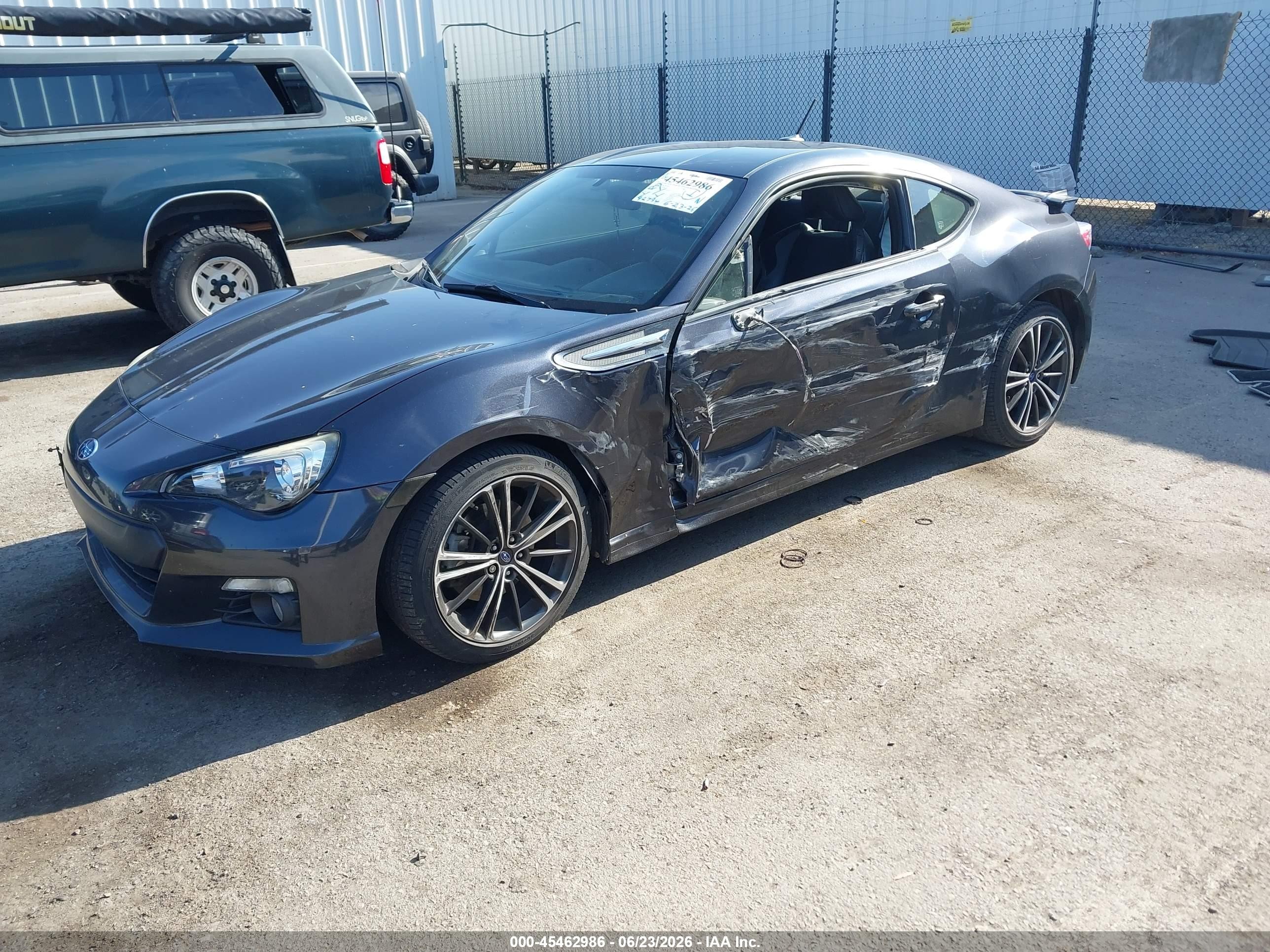 2014 Subaru Brz Limited Black vin: JF1ZCAC11E9605307