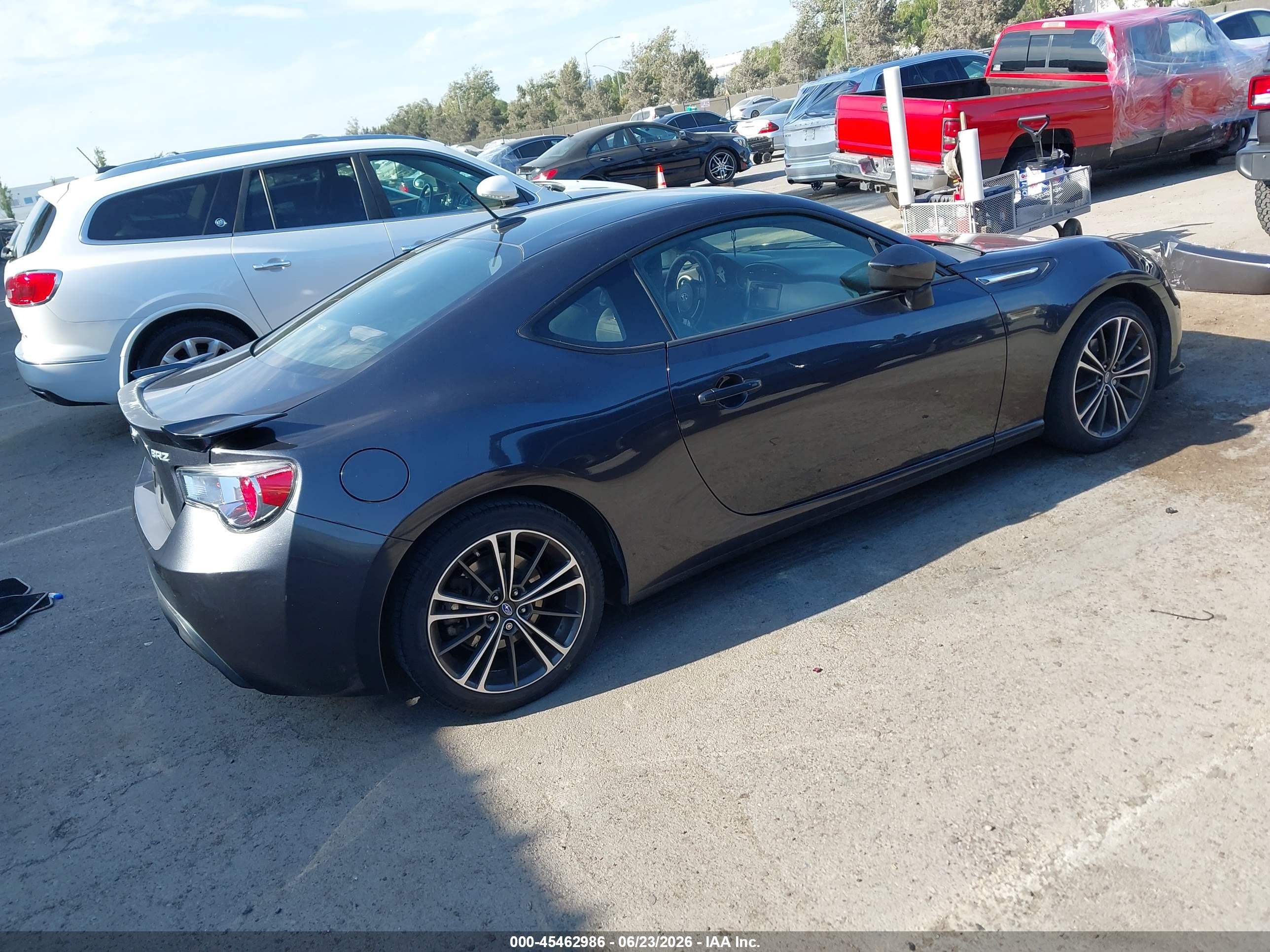 2014 Subaru Brz Limited Black vin: JF1ZCAC11E9605307
