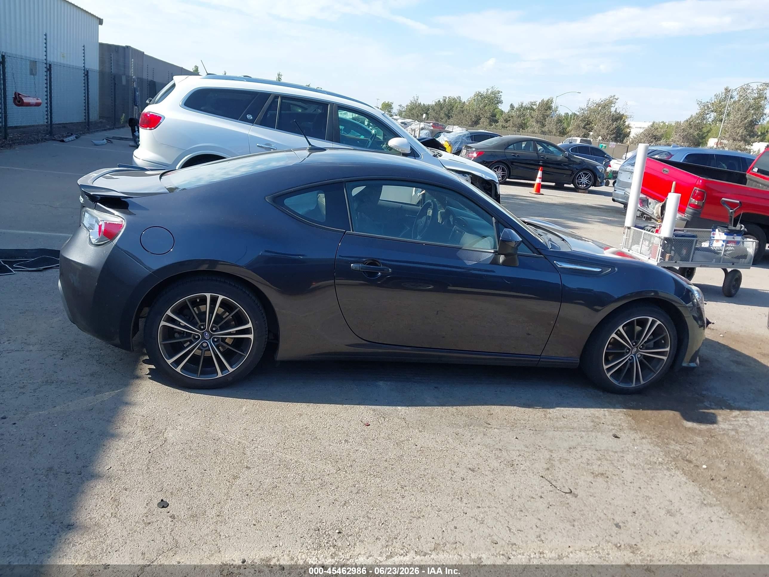 2014 Subaru Brz Limited Black vin: JF1ZCAC11E9605307
