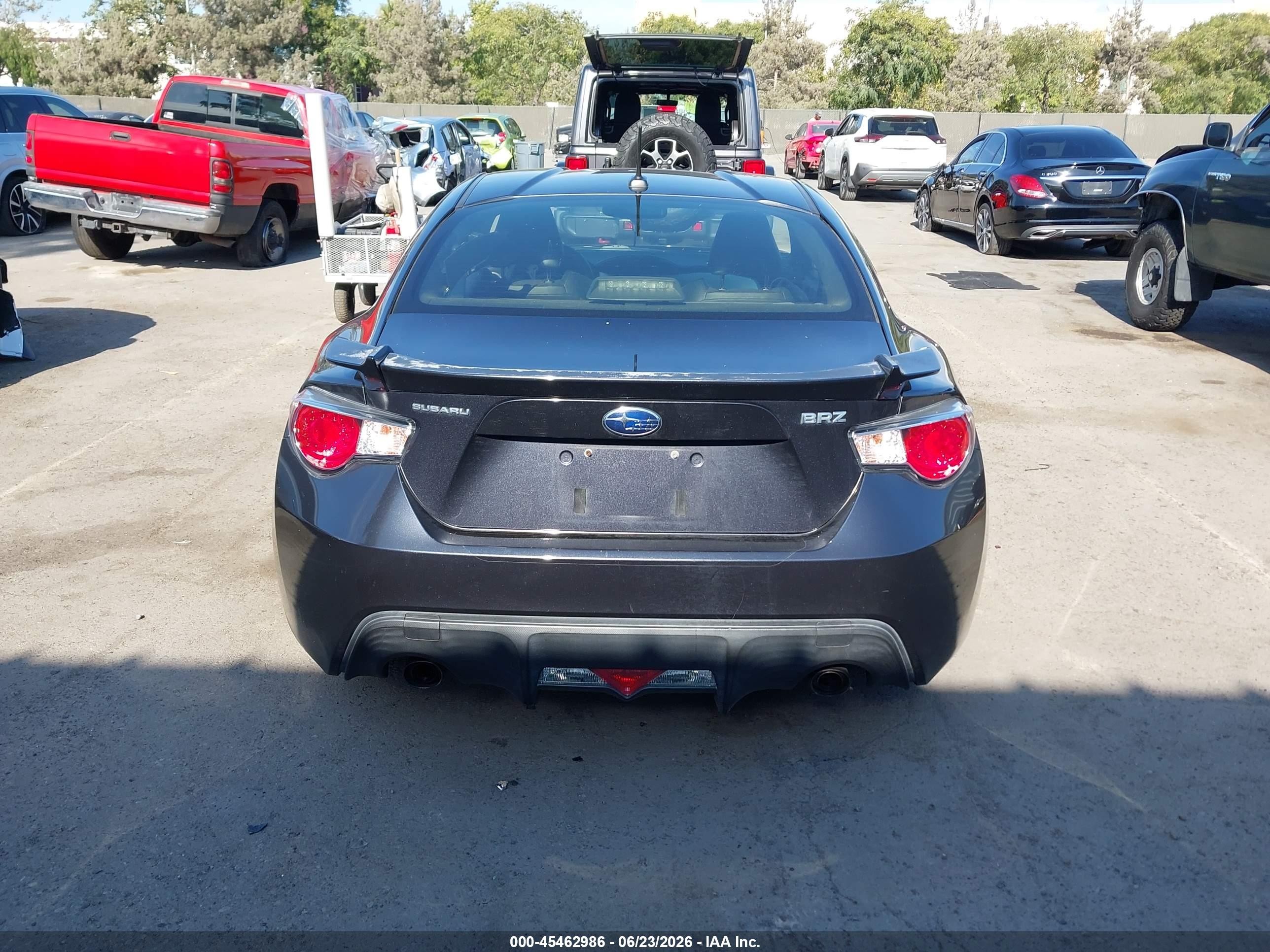 2014 Subaru Brz Limited Black vin: JF1ZCAC11E9605307