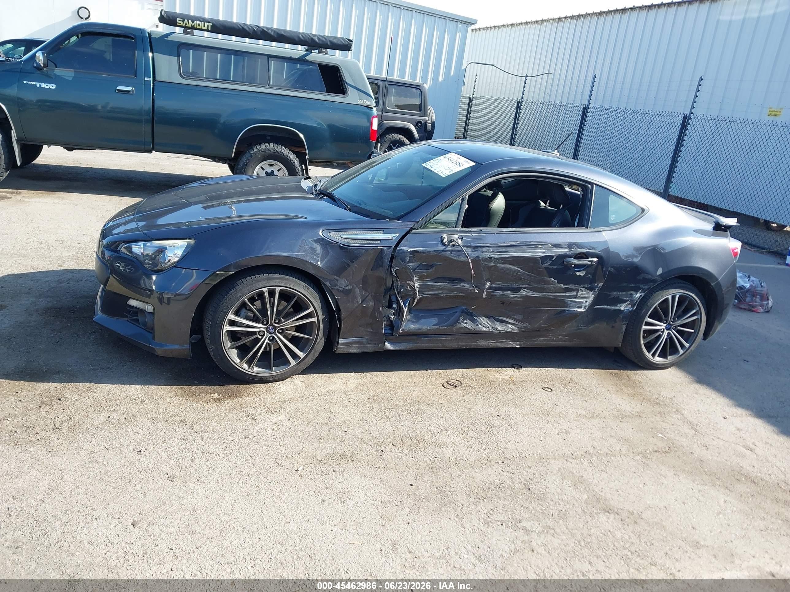 2014 Subaru Brz Limited Black vin: JF1ZCAC11E9605307