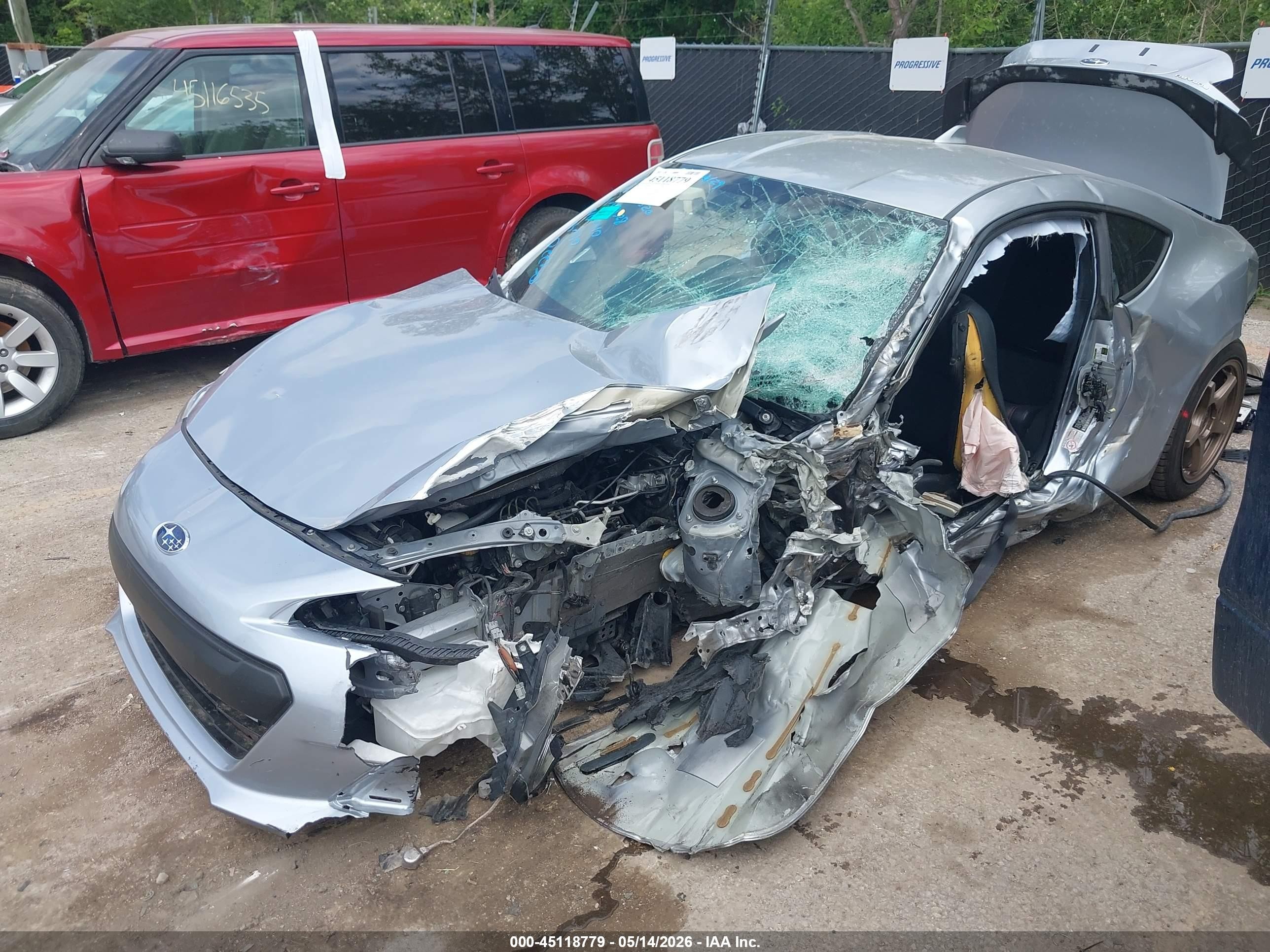 2015 Subaru Brz Limited Silver vin: JF1ZCAC11F9604238