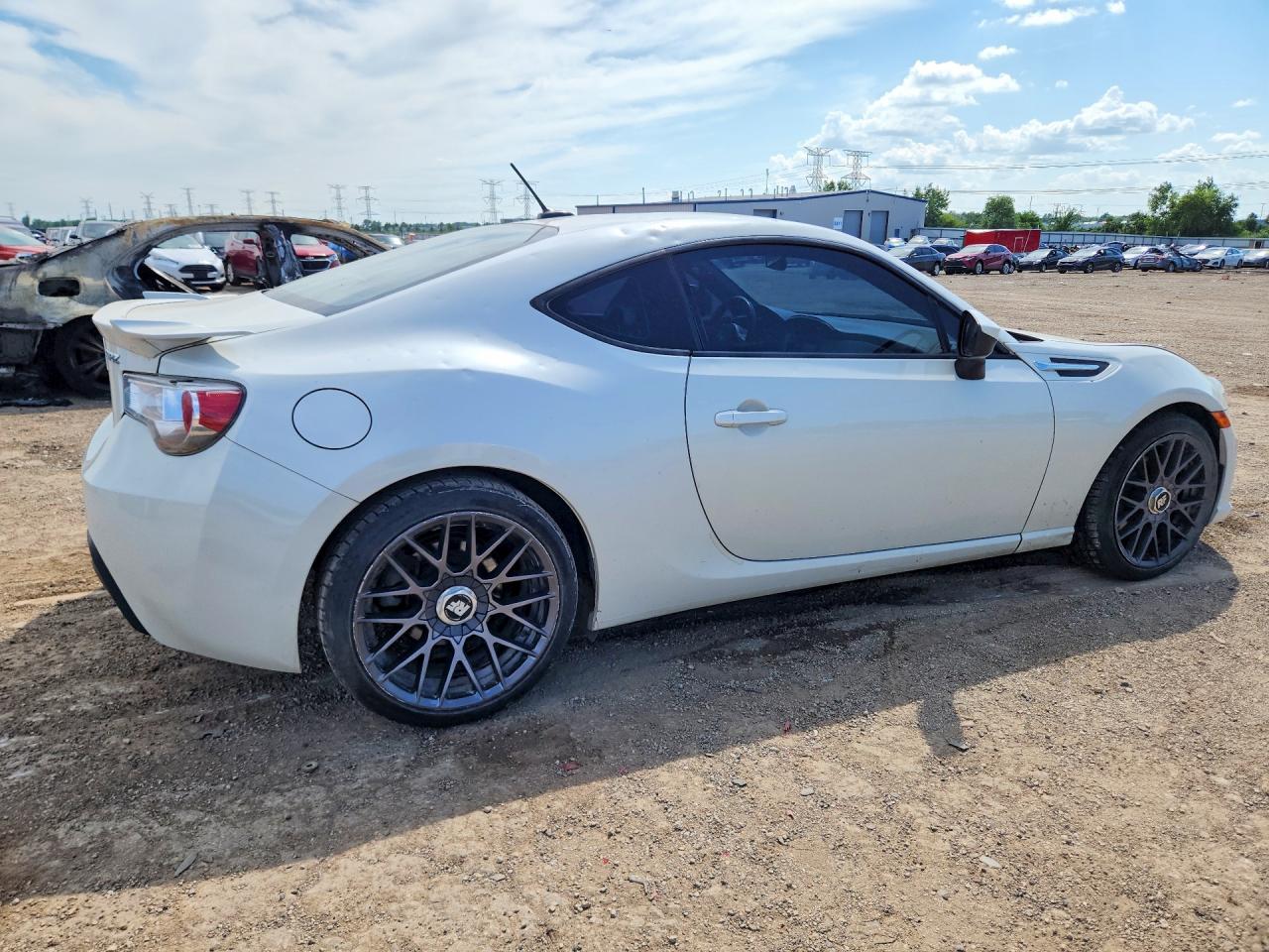 2013 Subaru Brz 2.0 Limited White vin: JF1ZCAC12D1610724