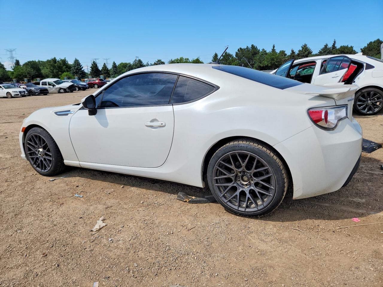 2013 Subaru Brz 2.0 Limited White vin: JF1ZCAC12D1610724