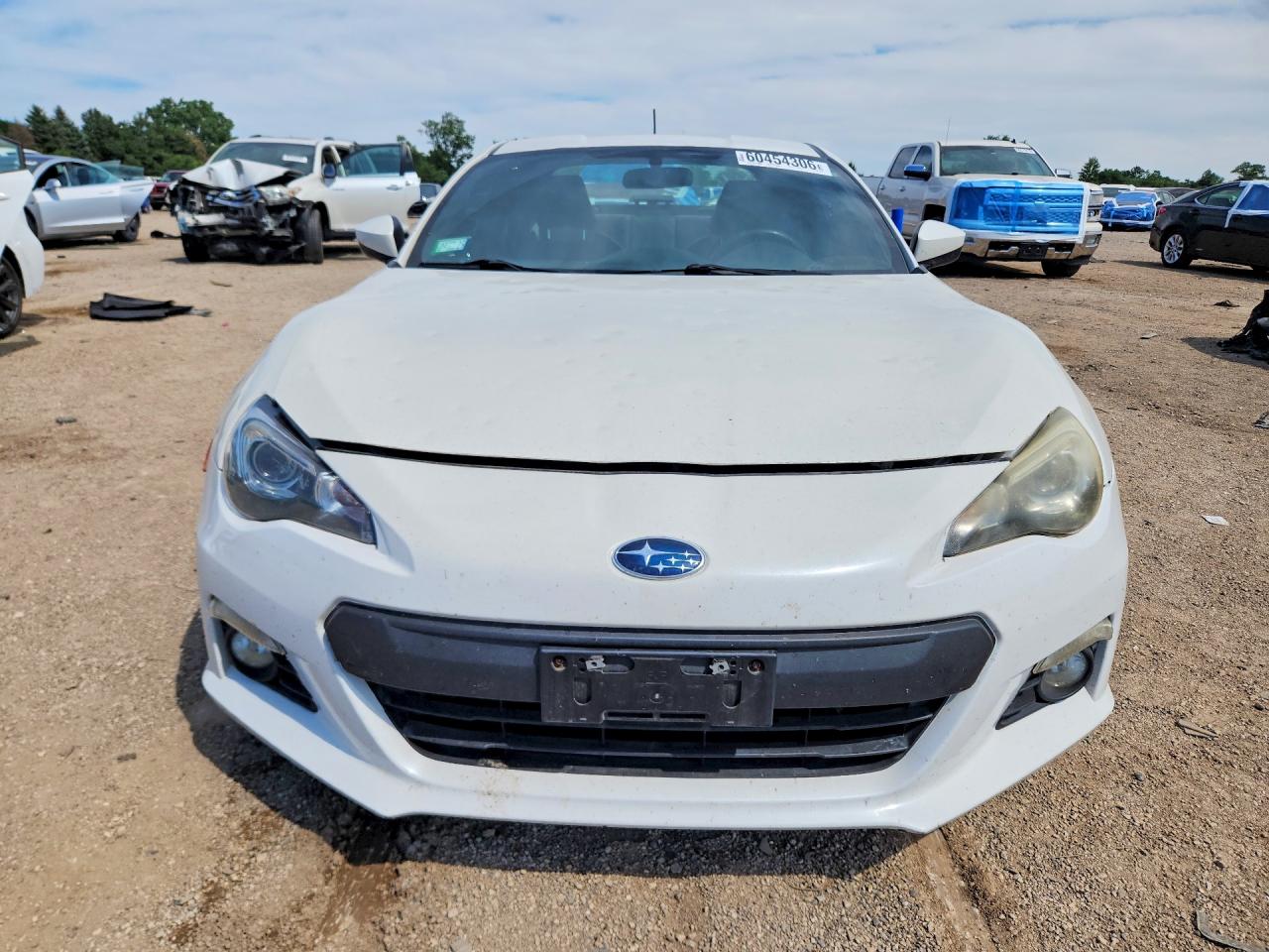 2013 Subaru Brz 2.0 Limited White vin: JF1ZCAC12D1610724