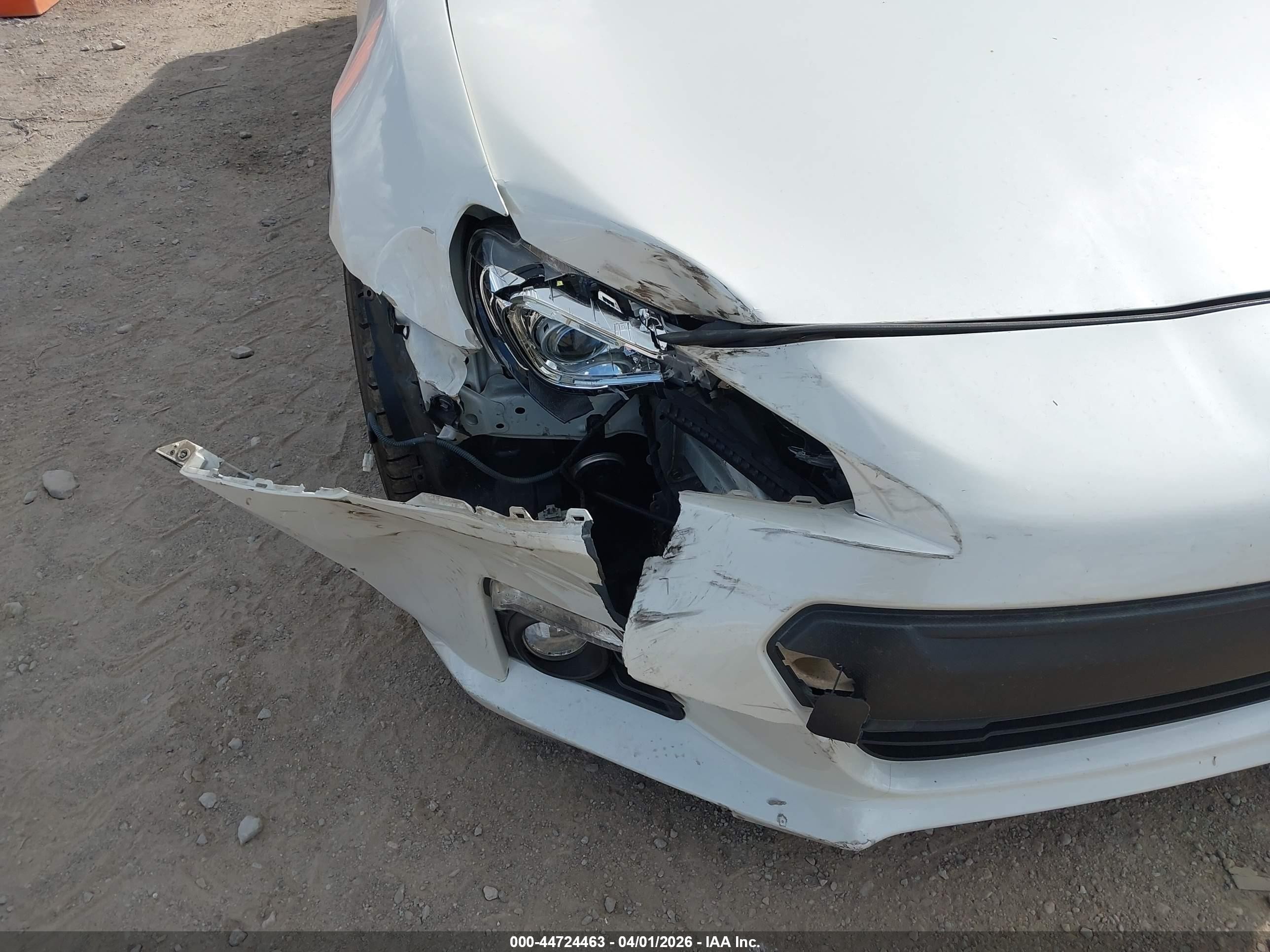 2013 Subaru Brz Limited White vin: JF1ZCAC12D2605145