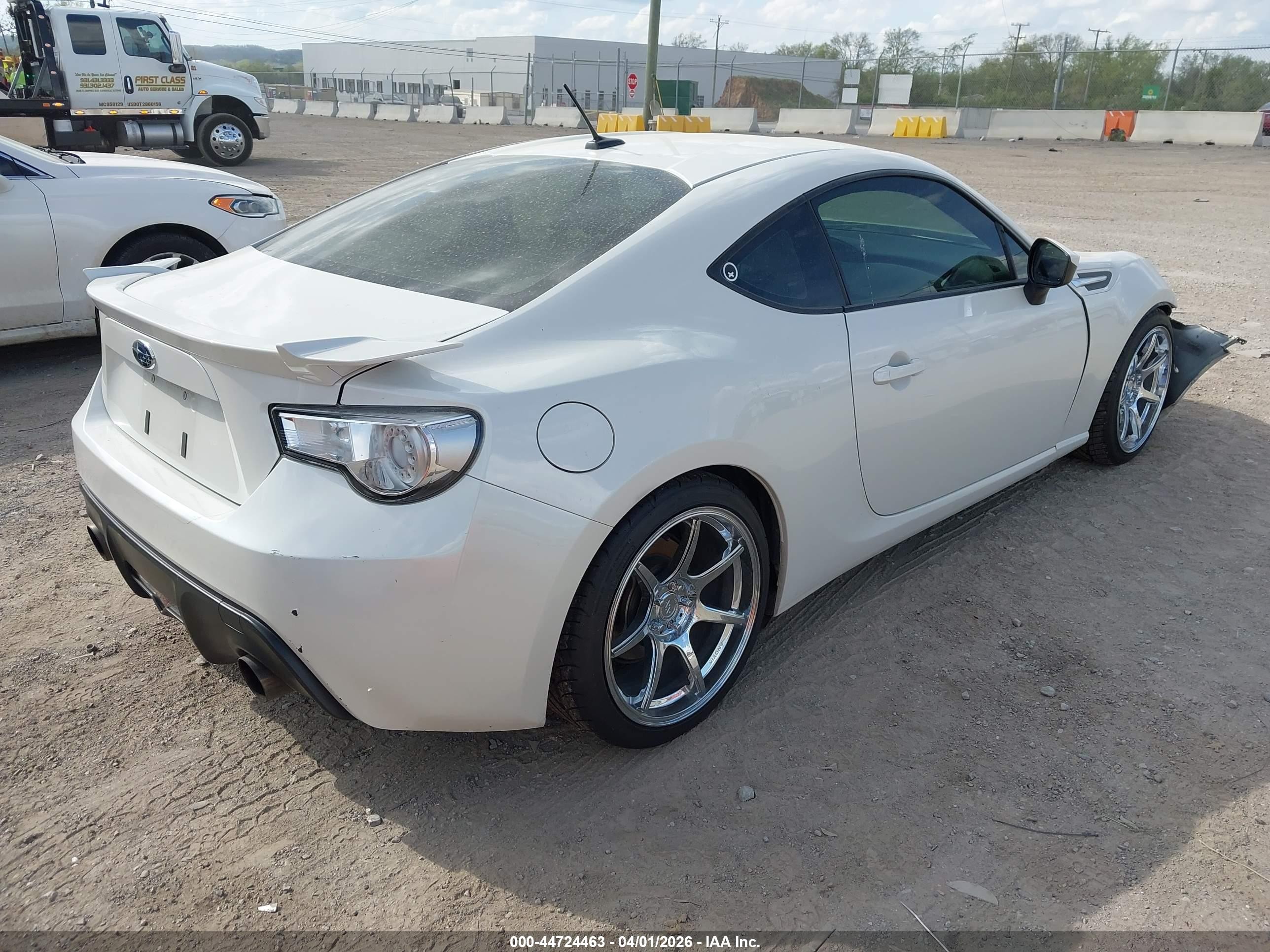 2013 Subaru Brz Limited White vin: JF1ZCAC12D2605145