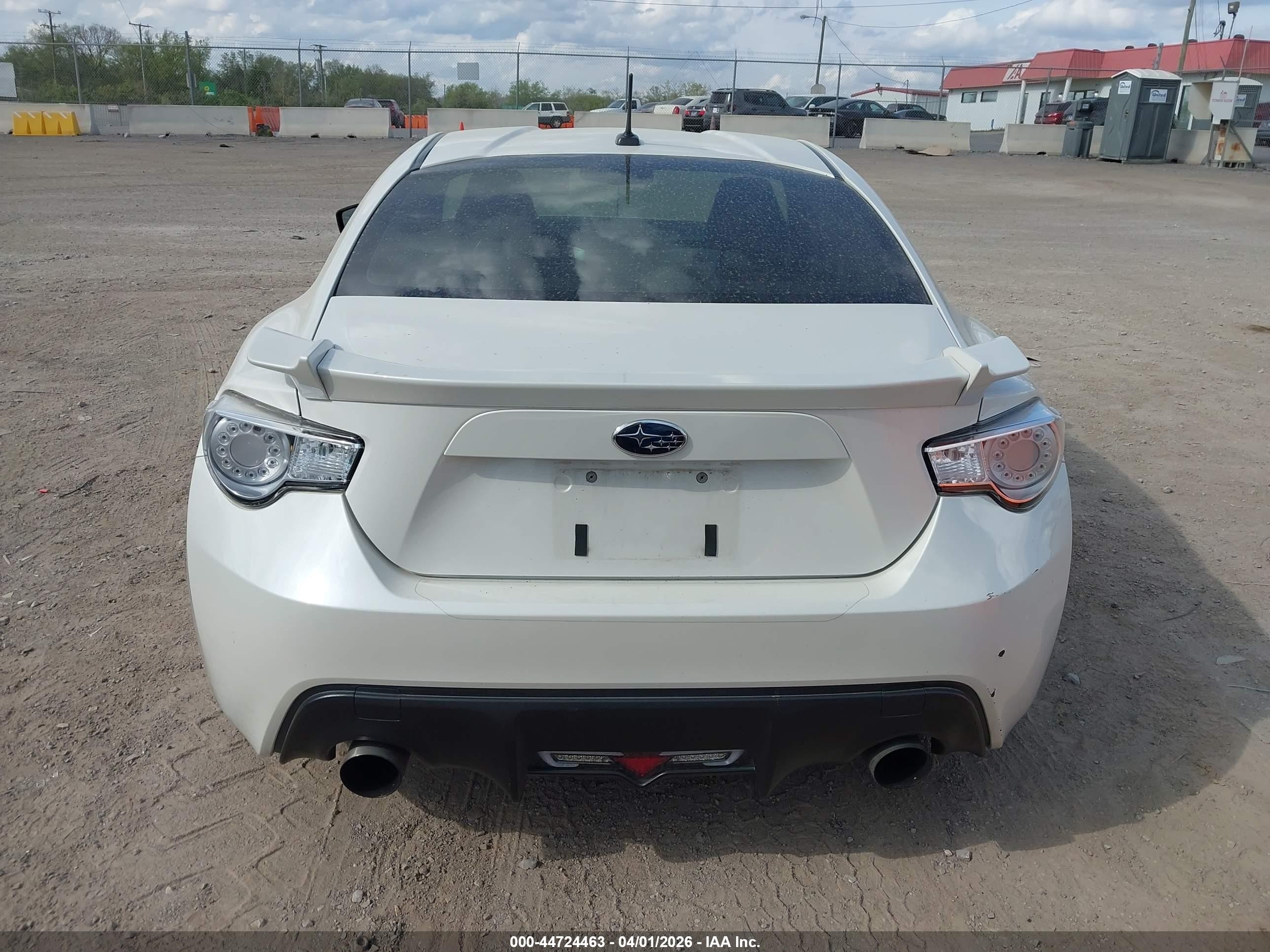 2013 Subaru Brz Limited White vin: JF1ZCAC12D2605145