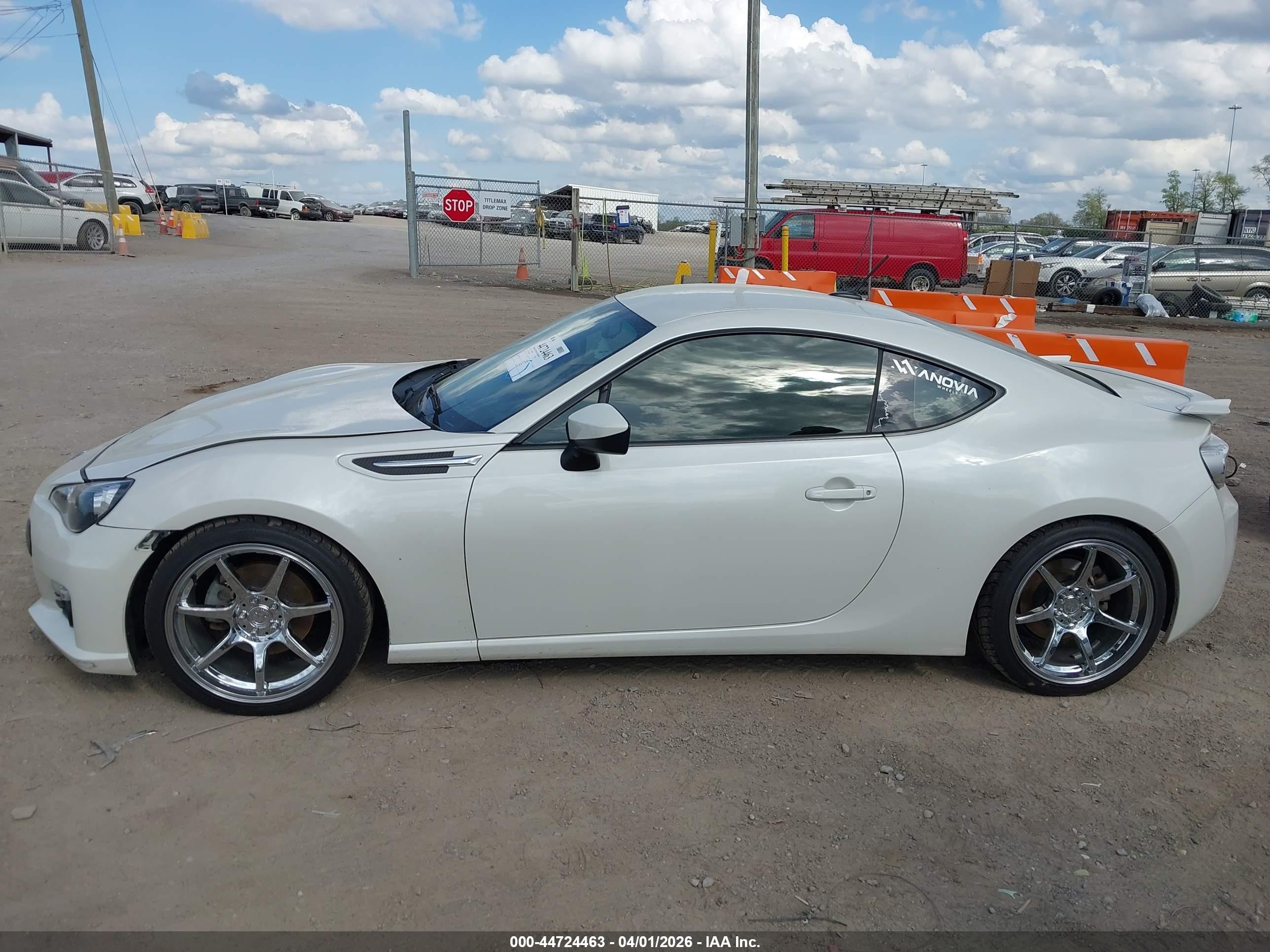 2013 Subaru Brz Limited White vin: JF1ZCAC12D2605145