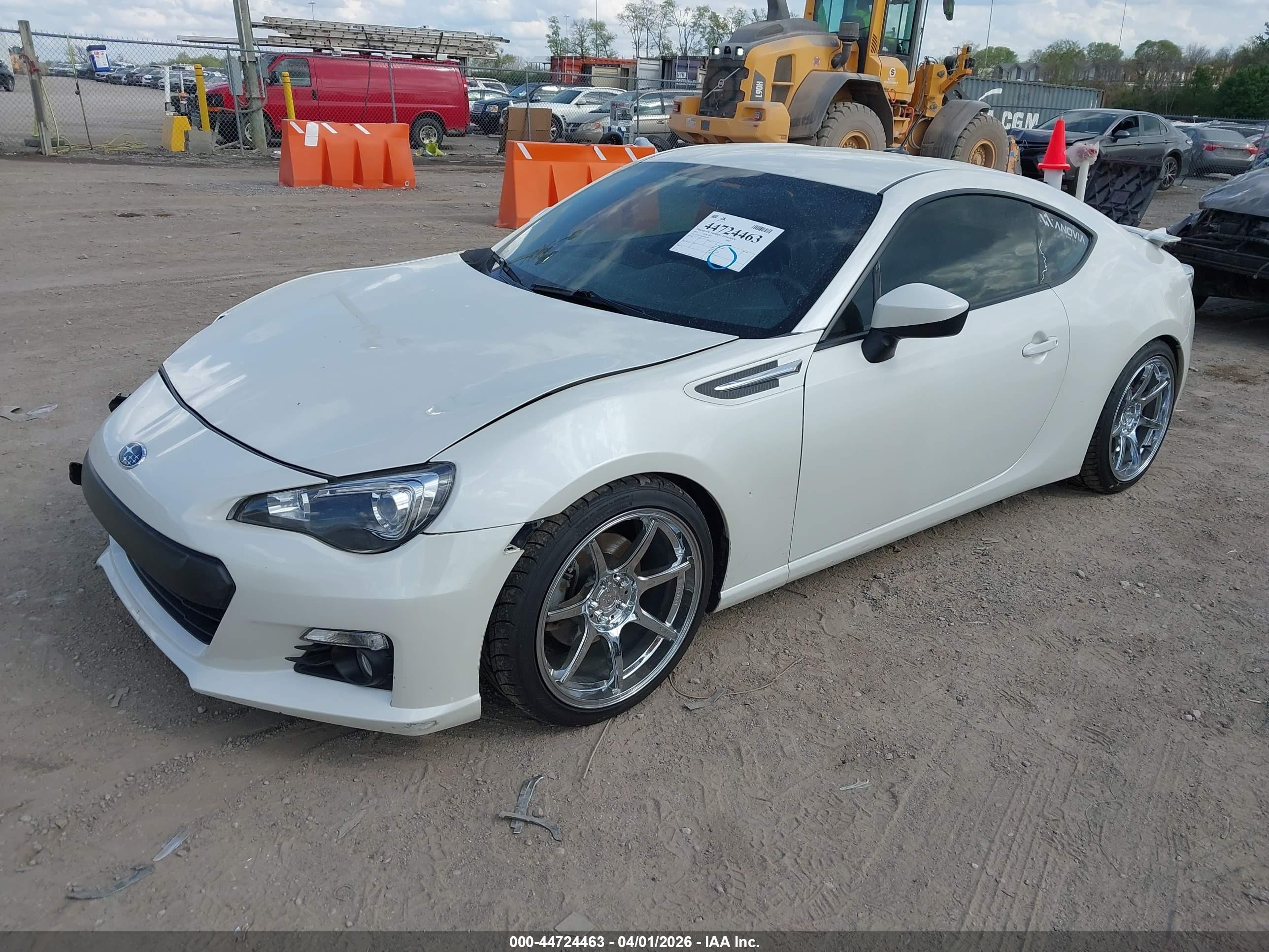 2013 Subaru Brz Limited White vin: JF1ZCAC12D2605145