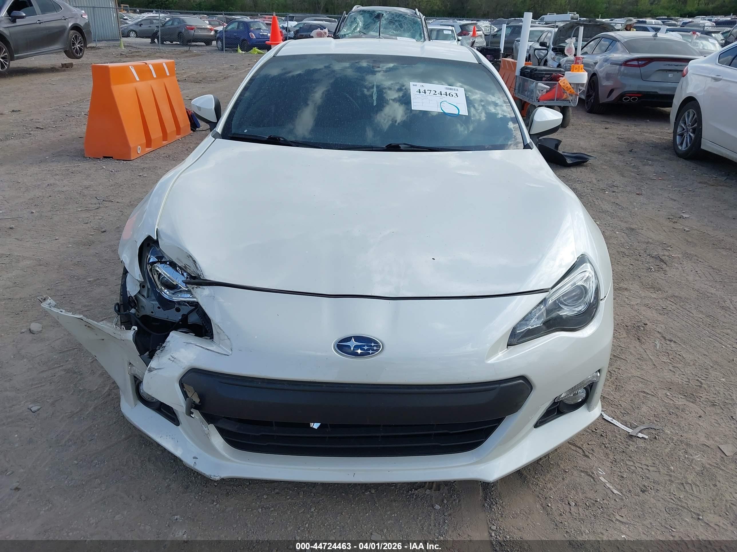 2013 Subaru Brz Limited White vin: JF1ZCAC12D2605145