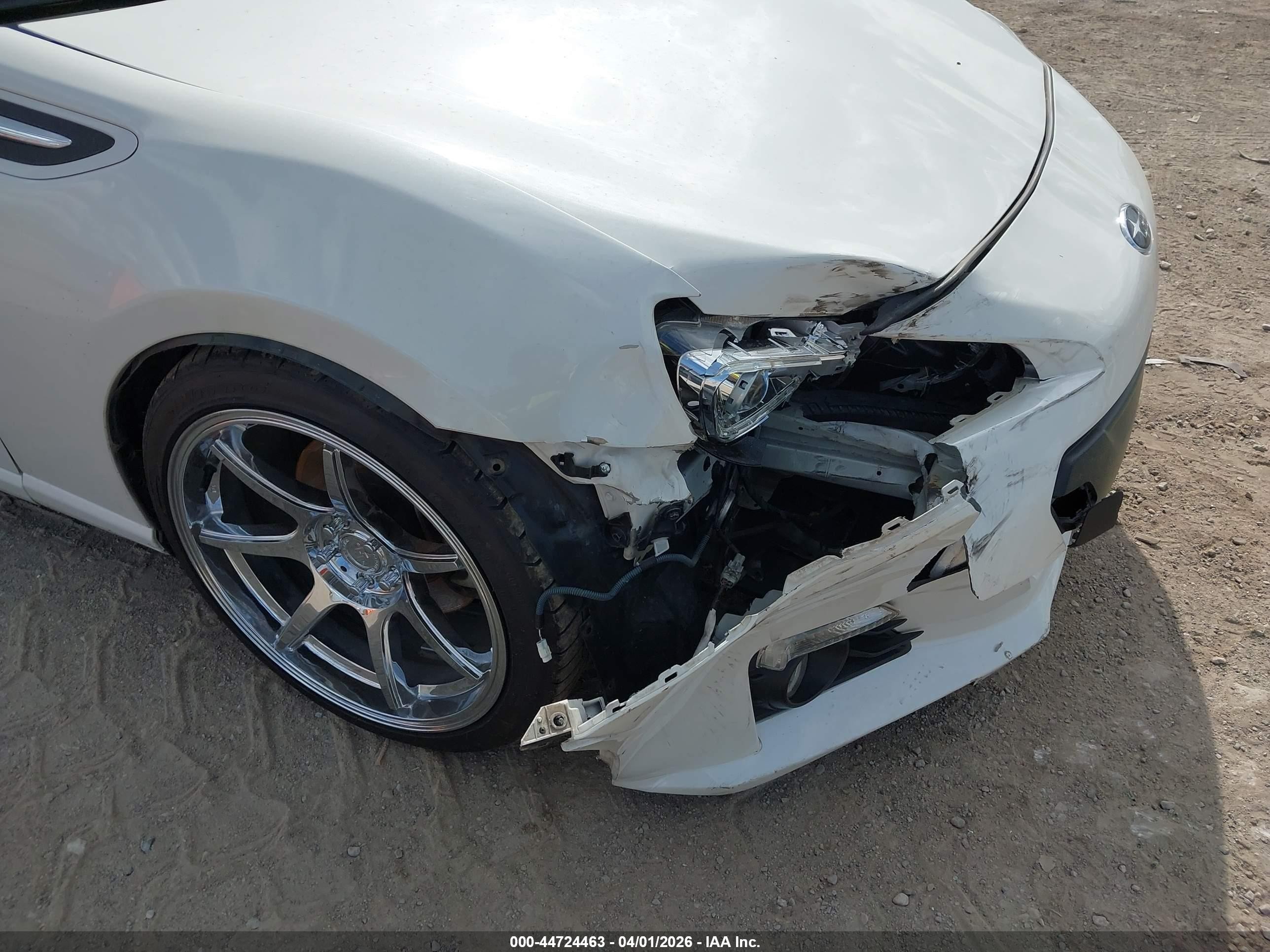 2013 Subaru Brz Limited White vin: JF1ZCAC12D2605145