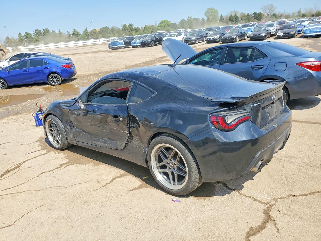 2013 Subaru Brz 2.0 Limited Black vin: JF1ZCAC12D2608952