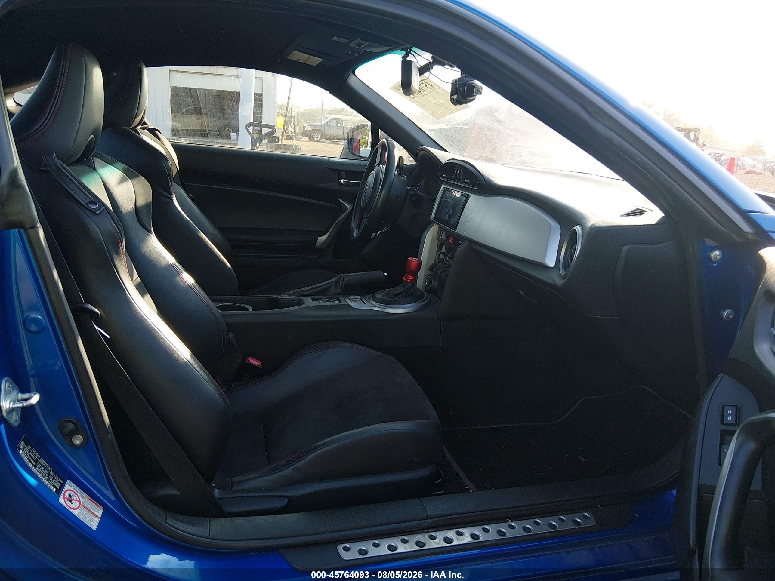 2013 Subaru Brz Limited Blue vin: JF1ZCAC12D2611723