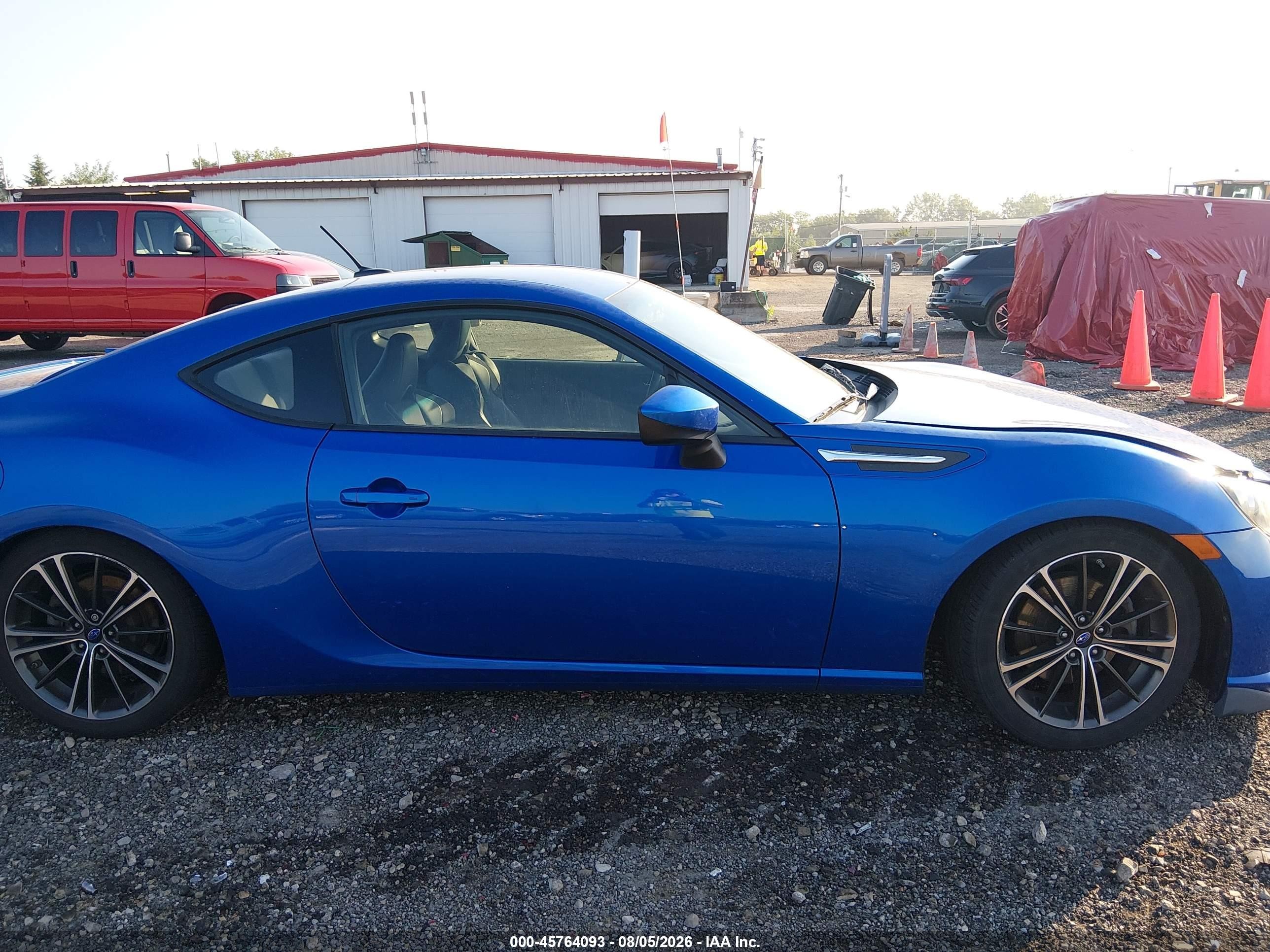 2013 Subaru Brz Limited Blue vin: JF1ZCAC12D2611723