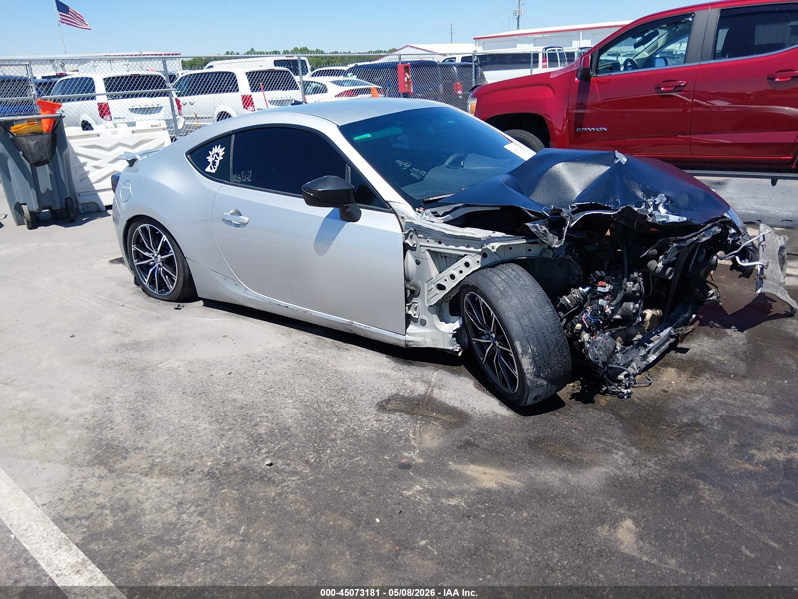 2014 Subaru Brz Limited Silver vin: JF1ZCAC12E8605368