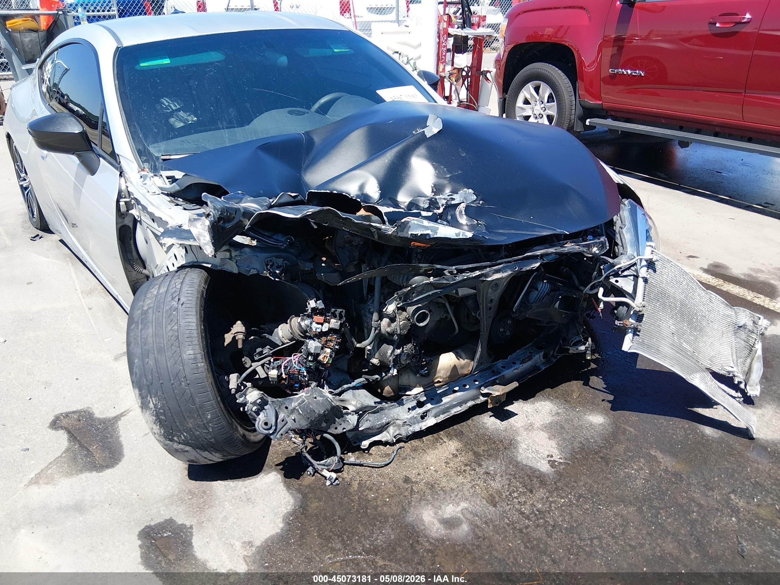 2014 Subaru Brz Limited Silver vin: JF1ZCAC12E8605368