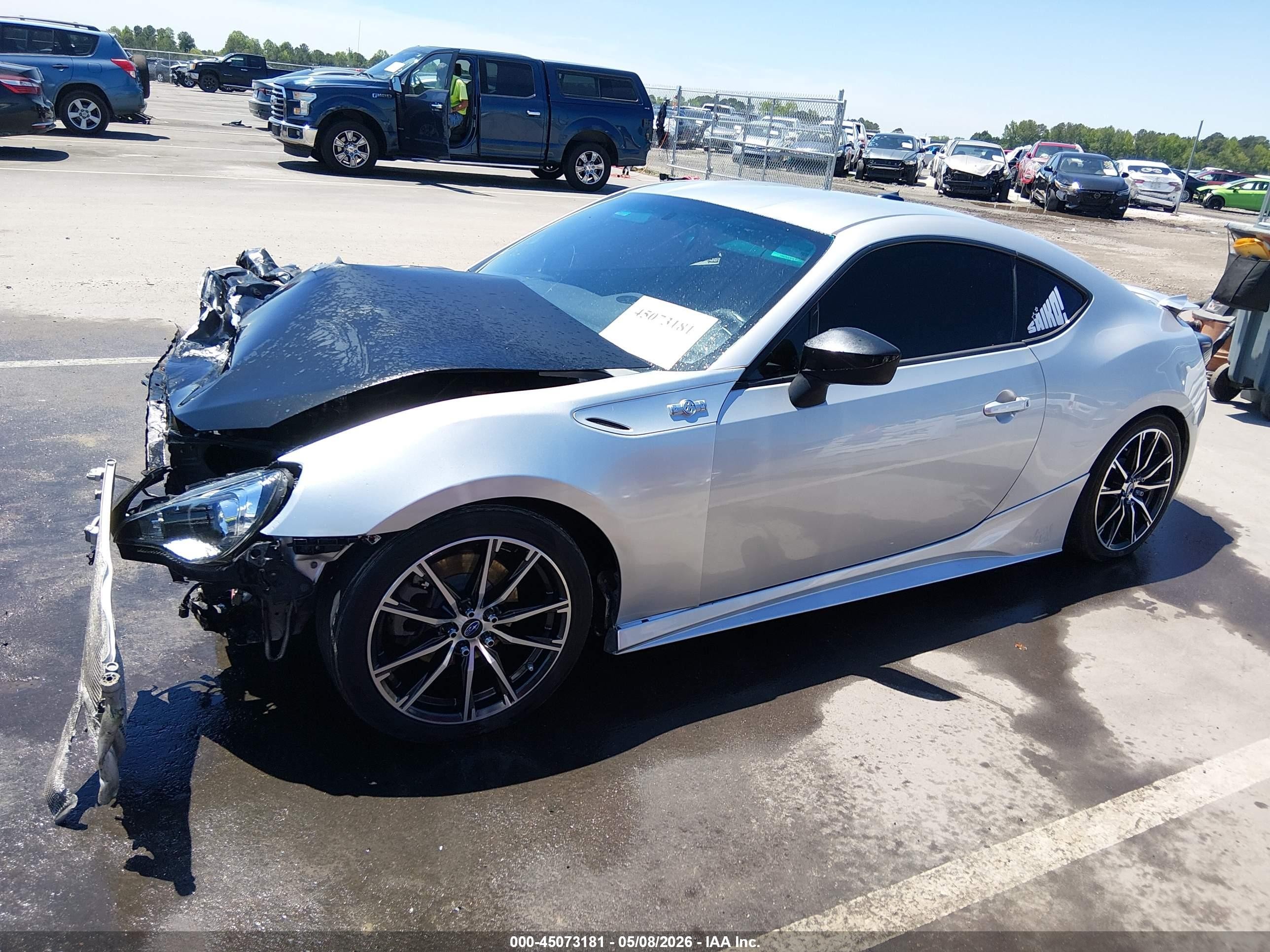 2014 Subaru Brz Limited Silver vin: JF1ZCAC12E8605368