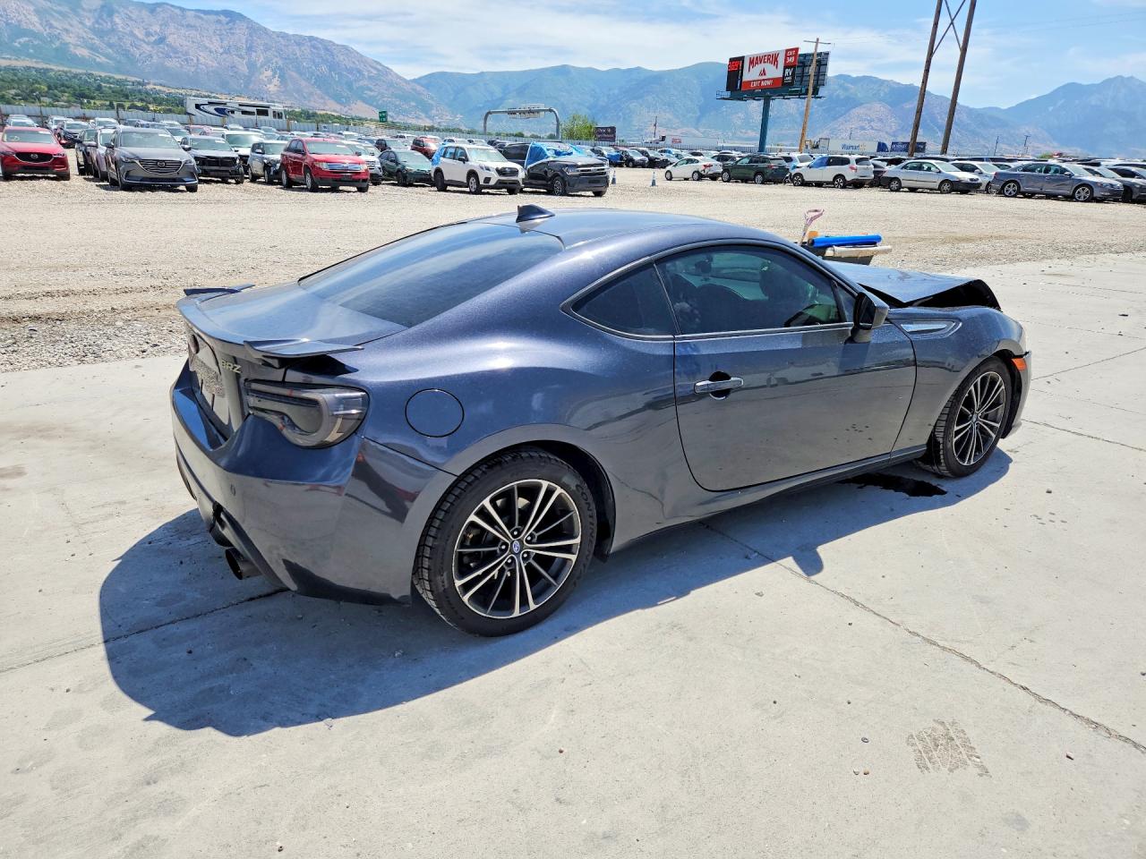 2015 Subaru Brz Gray vin: JF1ZCAC12F8602651