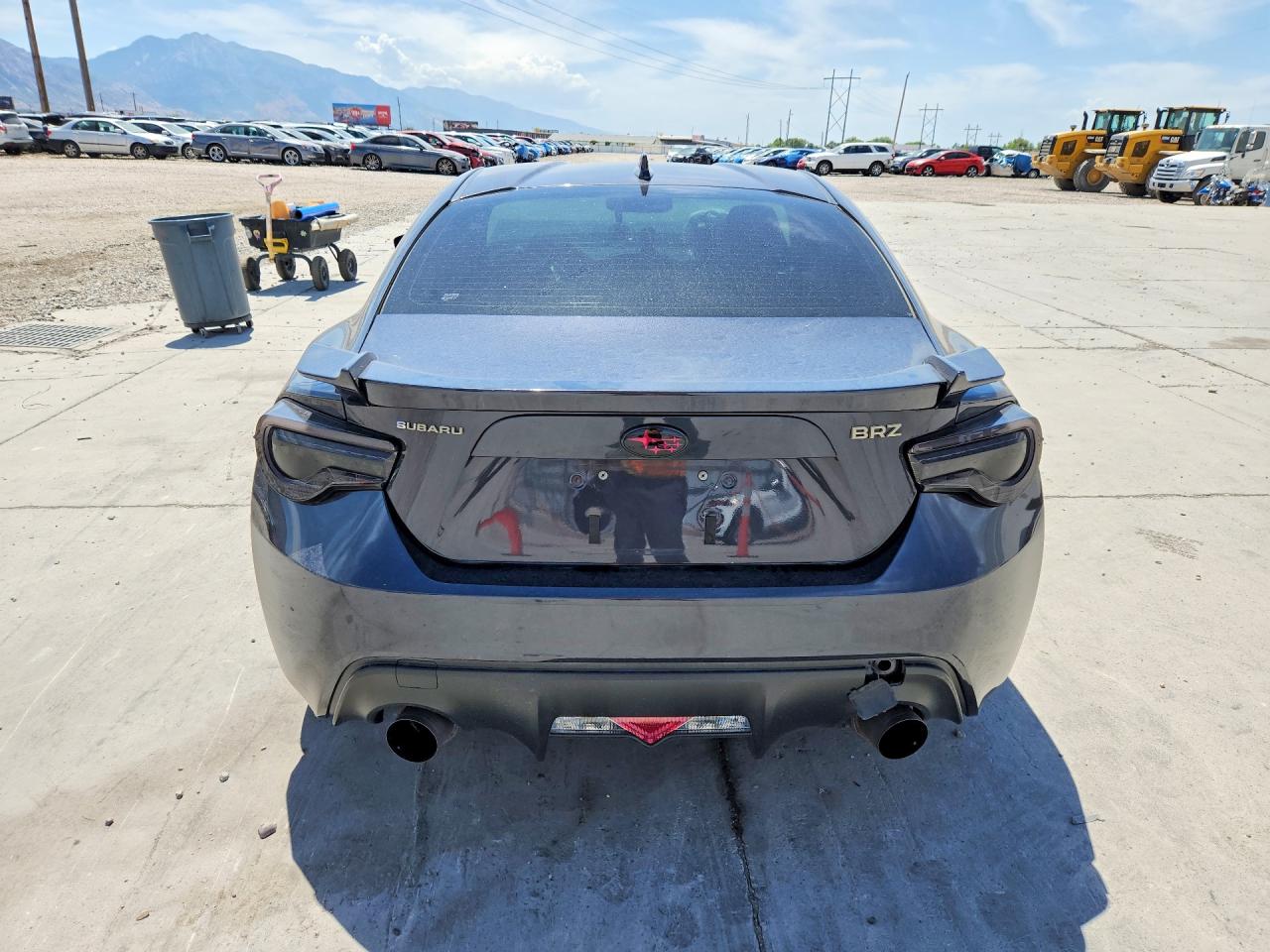 2015 Subaru Brz Gray vin: JF1ZCAC12F8602651