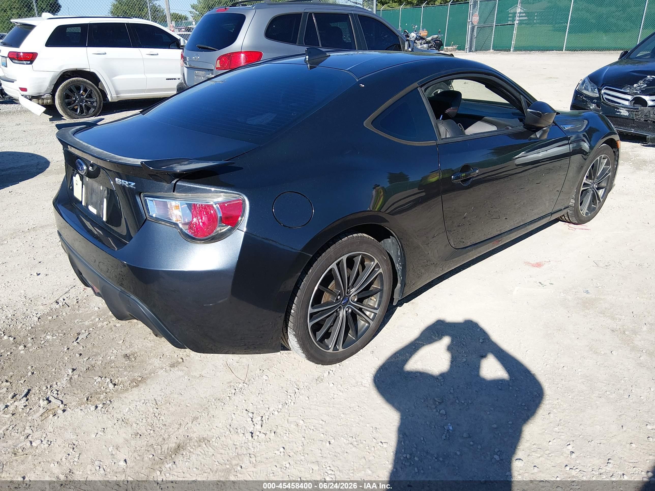 2015 Subaru Brz Limited Black vin: JF1ZCAC12F8607008