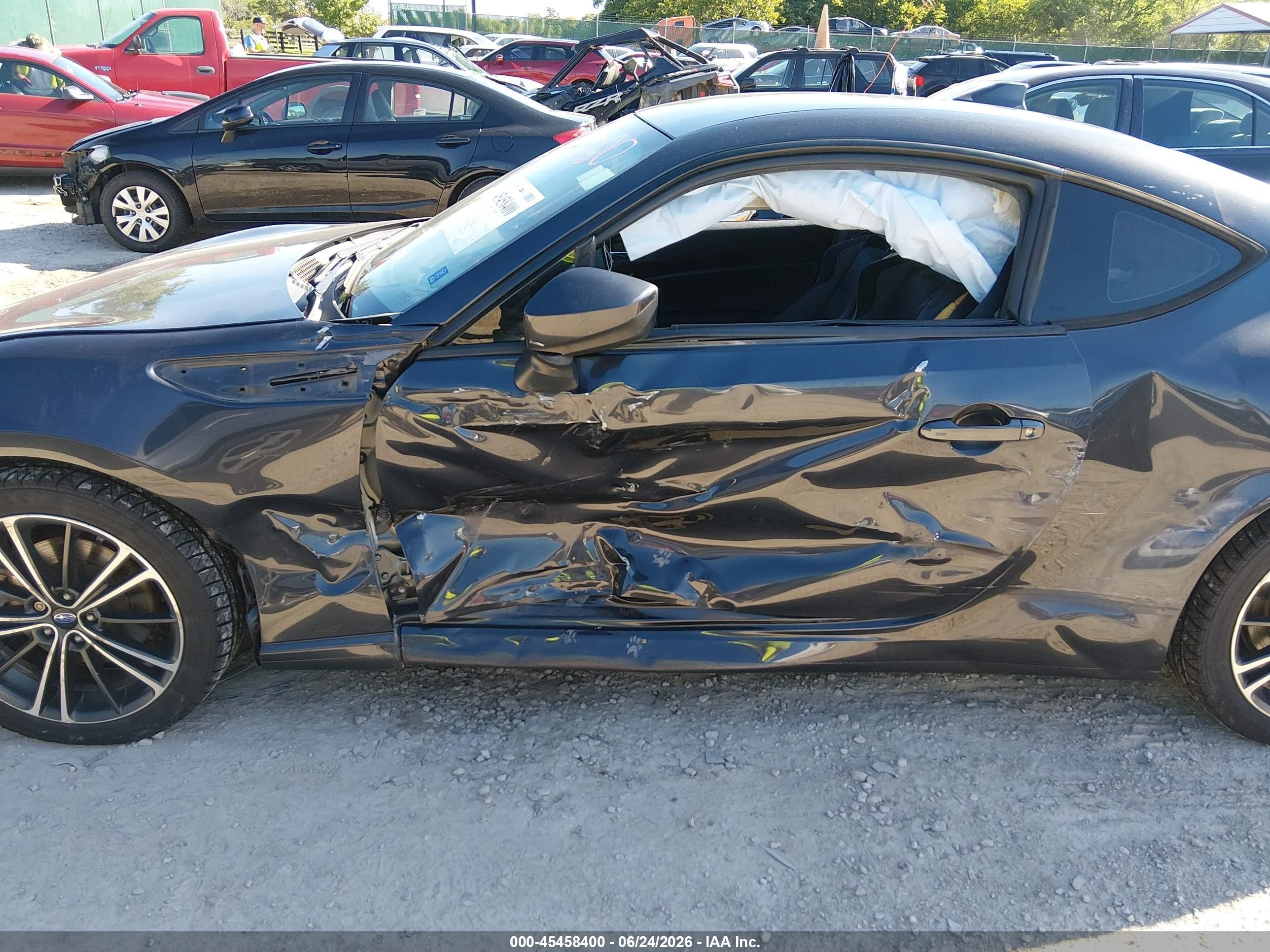 2015 Subaru Brz Limited Black vin: JF1ZCAC12F8607008