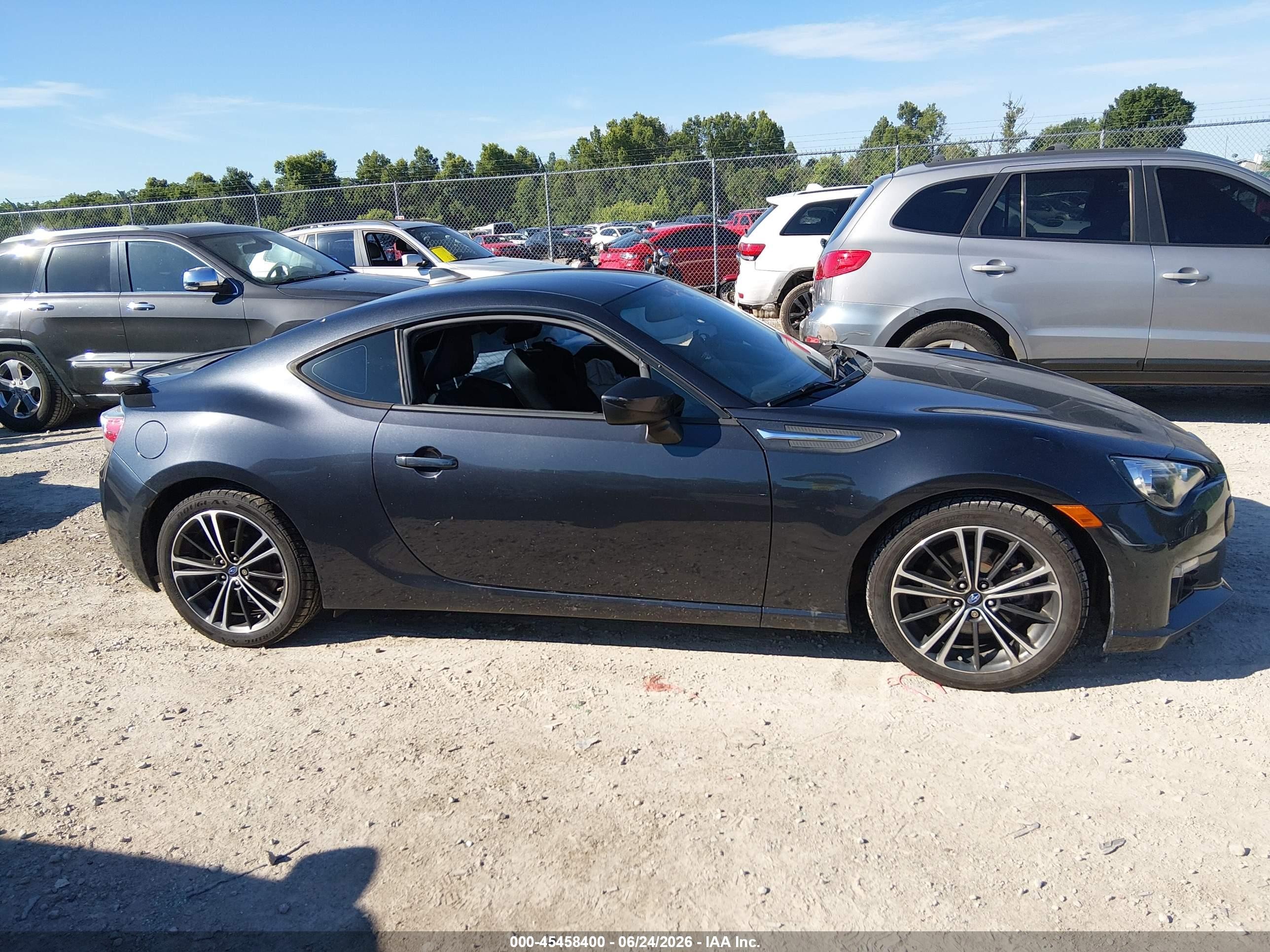 2015 Subaru Brz Limited Black vin: JF1ZCAC12F8607008