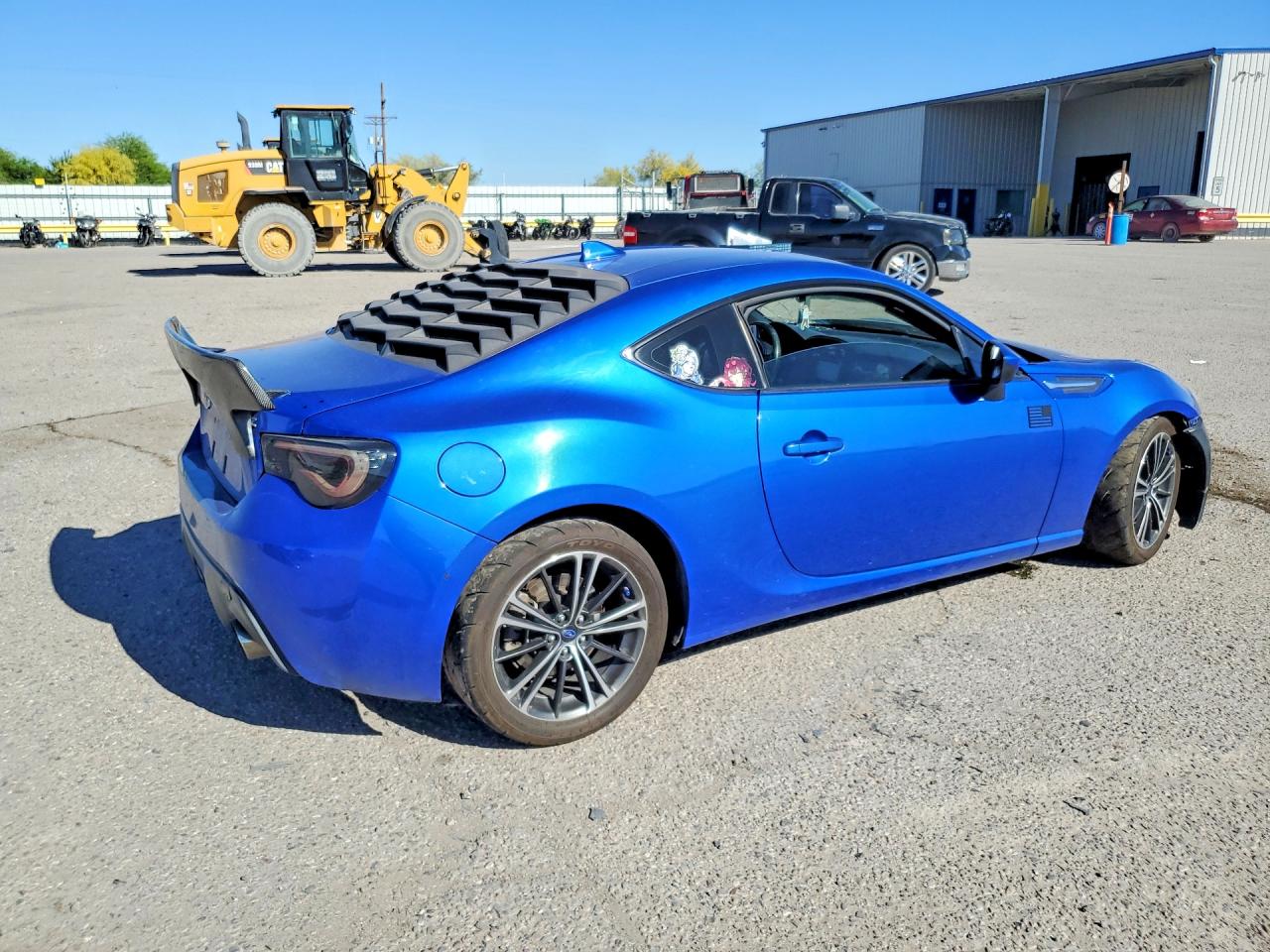 2015 Subaru Brz 2.0 Limited Blue vin: JF1ZCAC12F9600053