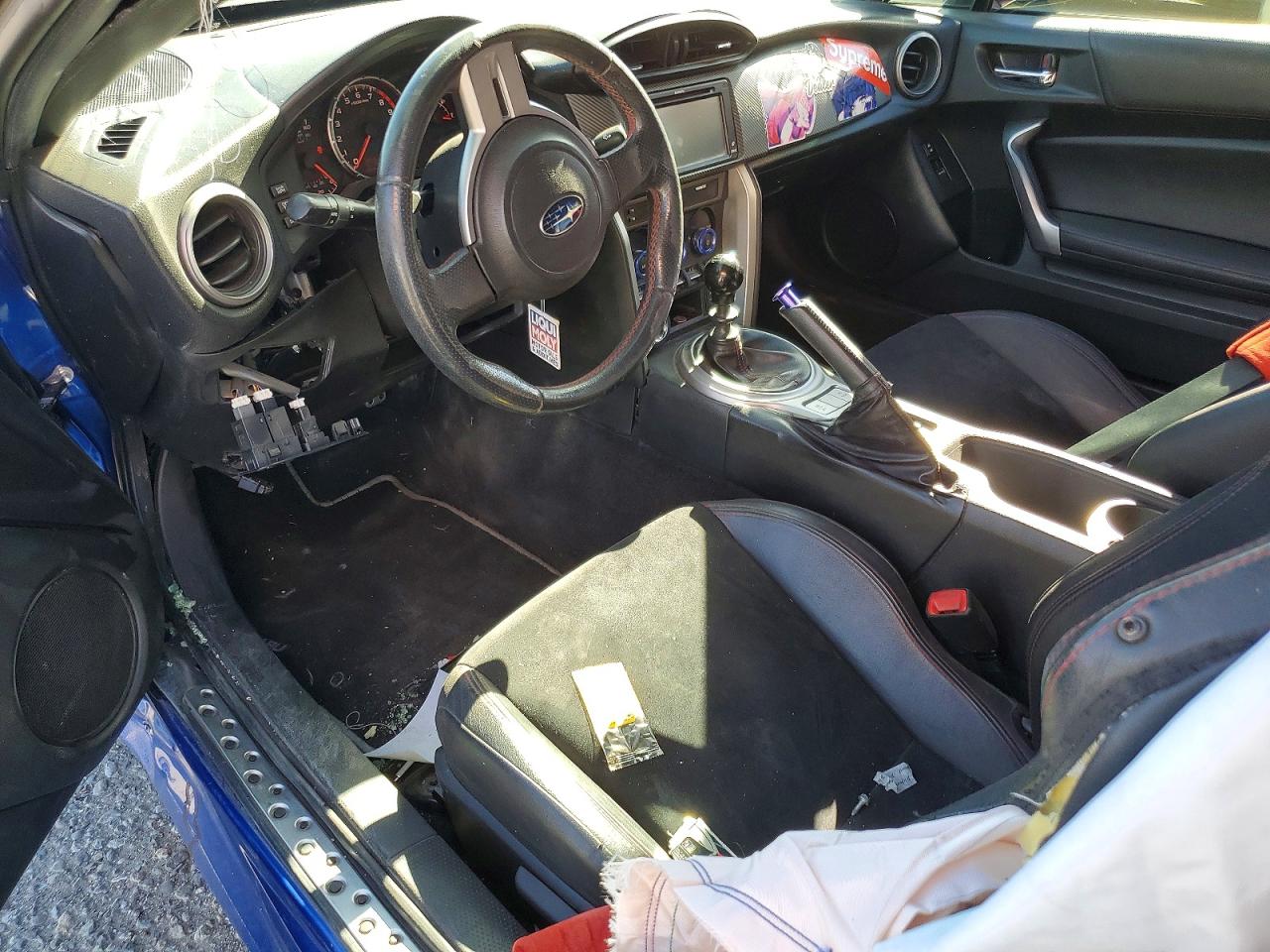 2015 Subaru Brz 2.0 Limited Blue vin: JF1ZCAC12F9600053