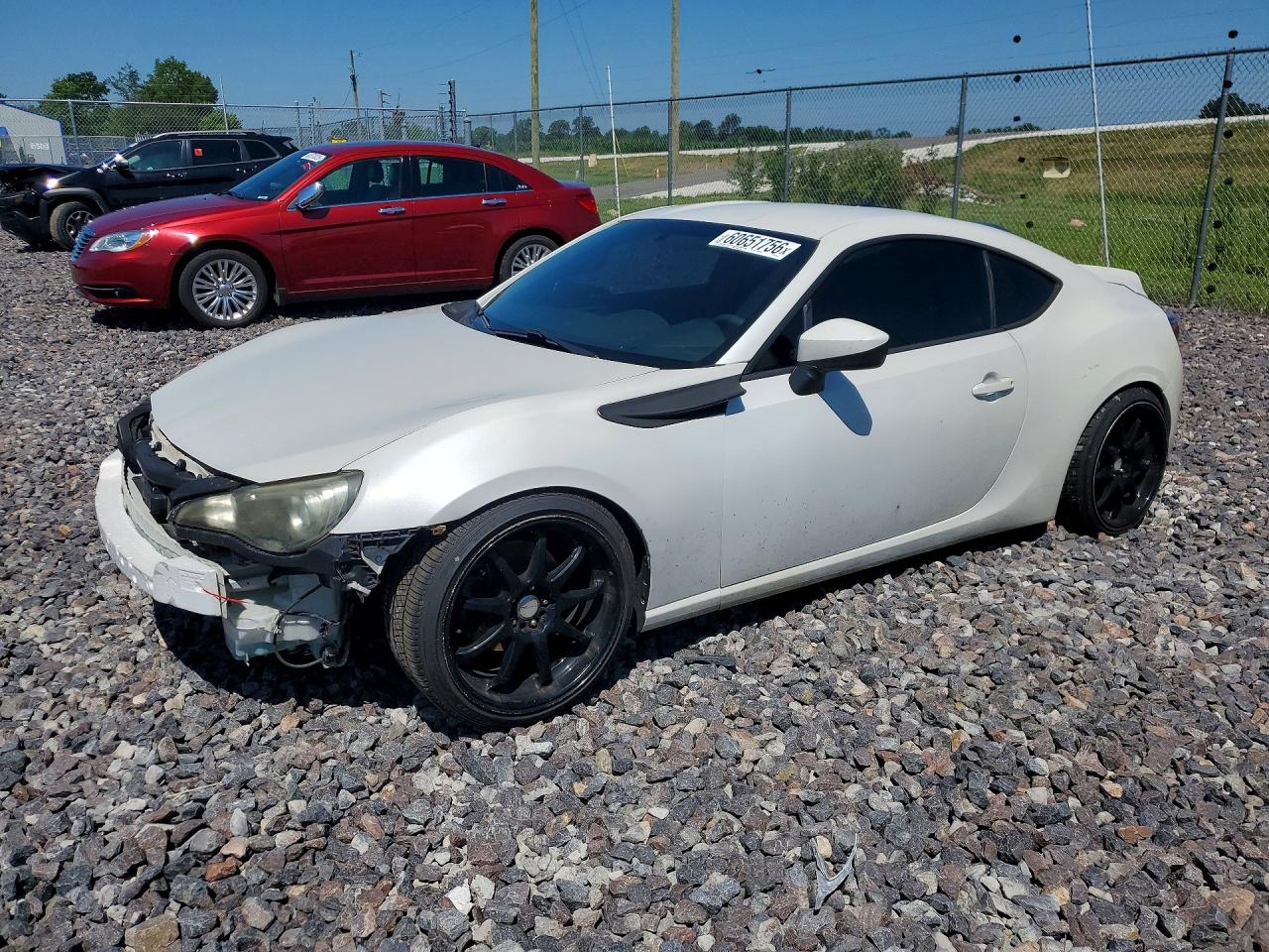 2013 Subaru Brz 2.0 Limited White vin: JF1ZCAC13D1601143