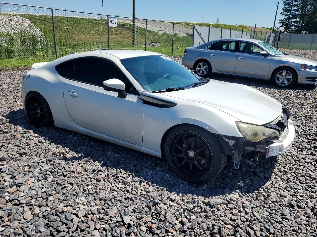 2013 Subaru Brz 2.0 Limited White vin: JF1ZCAC13D1601143