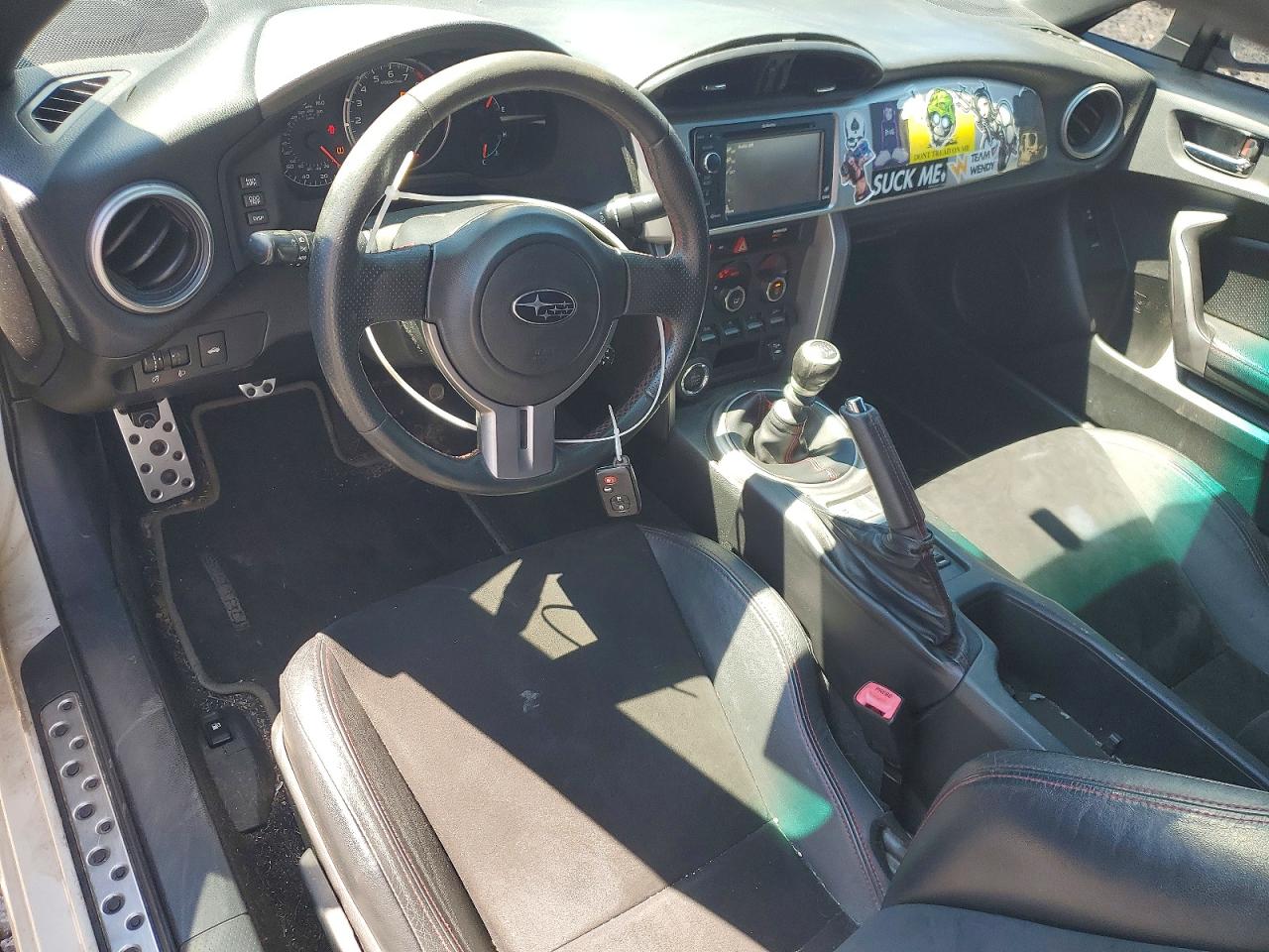 2013 Subaru Brz 2.0 Limited White vin: JF1ZCAC13D1601143