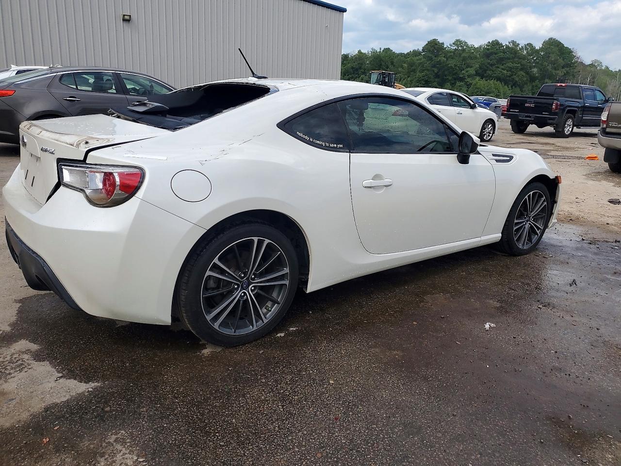 2013 Subaru Brz 2.0 Limited White vin: JF1ZCAC13D1606052