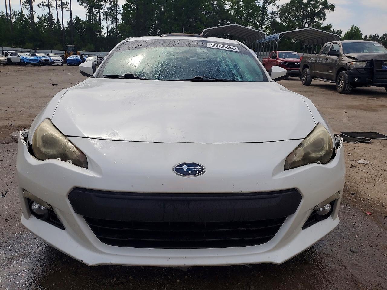 2013 Subaru Brz 2.0 Limited White vin: JF1ZCAC13D1606052