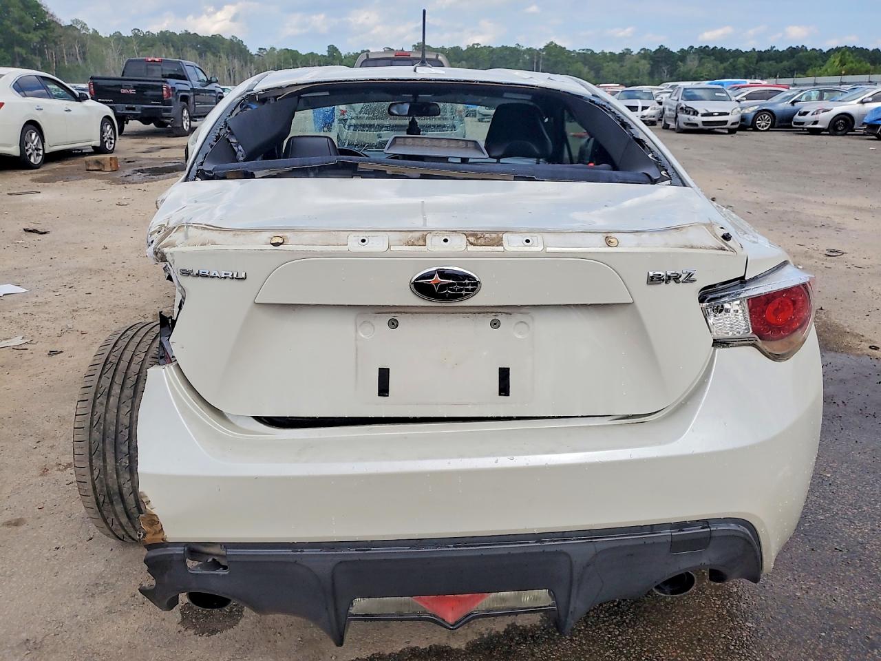 2013 Subaru Brz 2.0 Limited White vin: JF1ZCAC13D1606052
