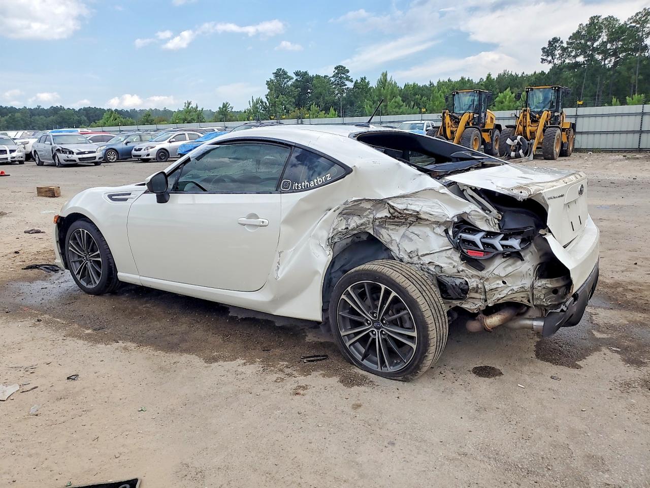 2013 Subaru Brz 2.0 Limited White vin: JF1ZCAC13D1606052