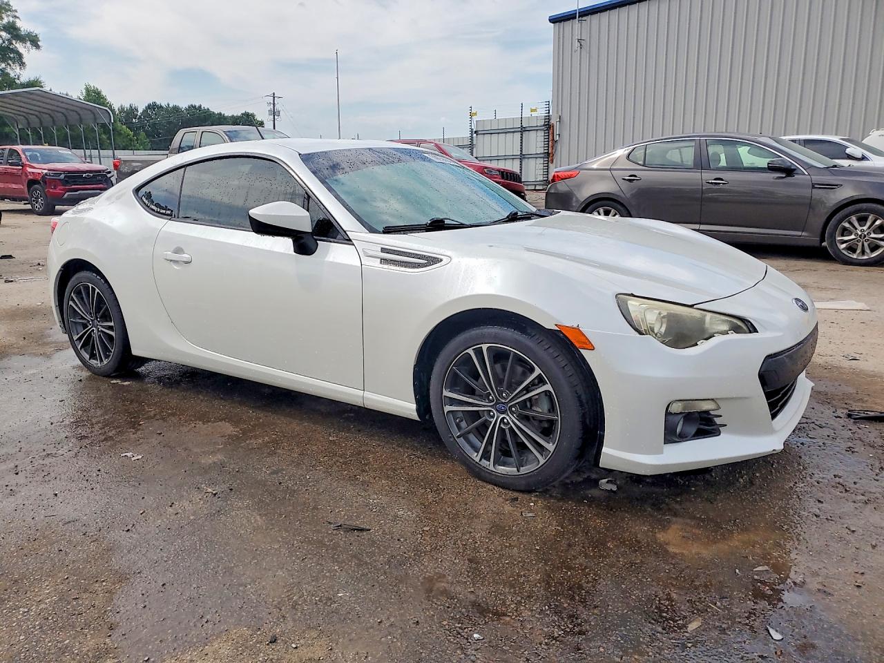 2013 Subaru Brz 2.0 Limited White vin: JF1ZCAC13D1606052