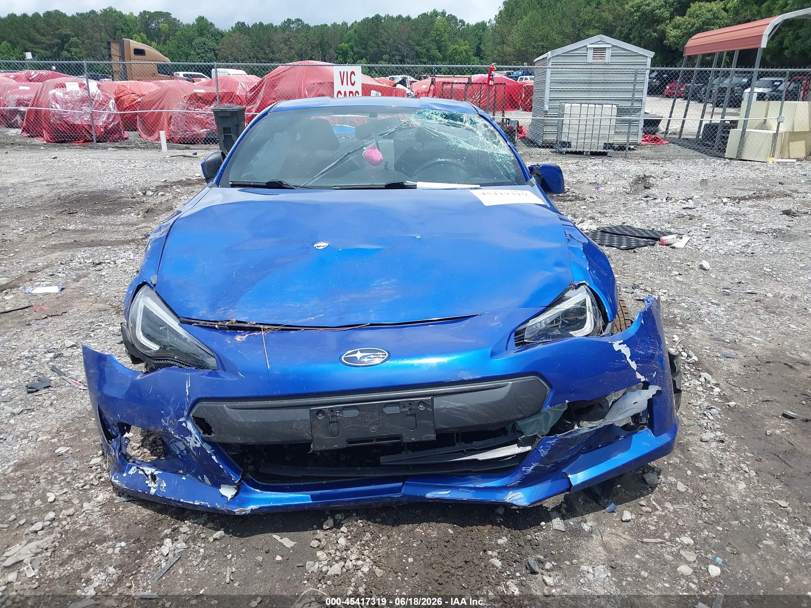 2015 Subaru Brz Limited Синий vin: JF1ZCAC13F8604604