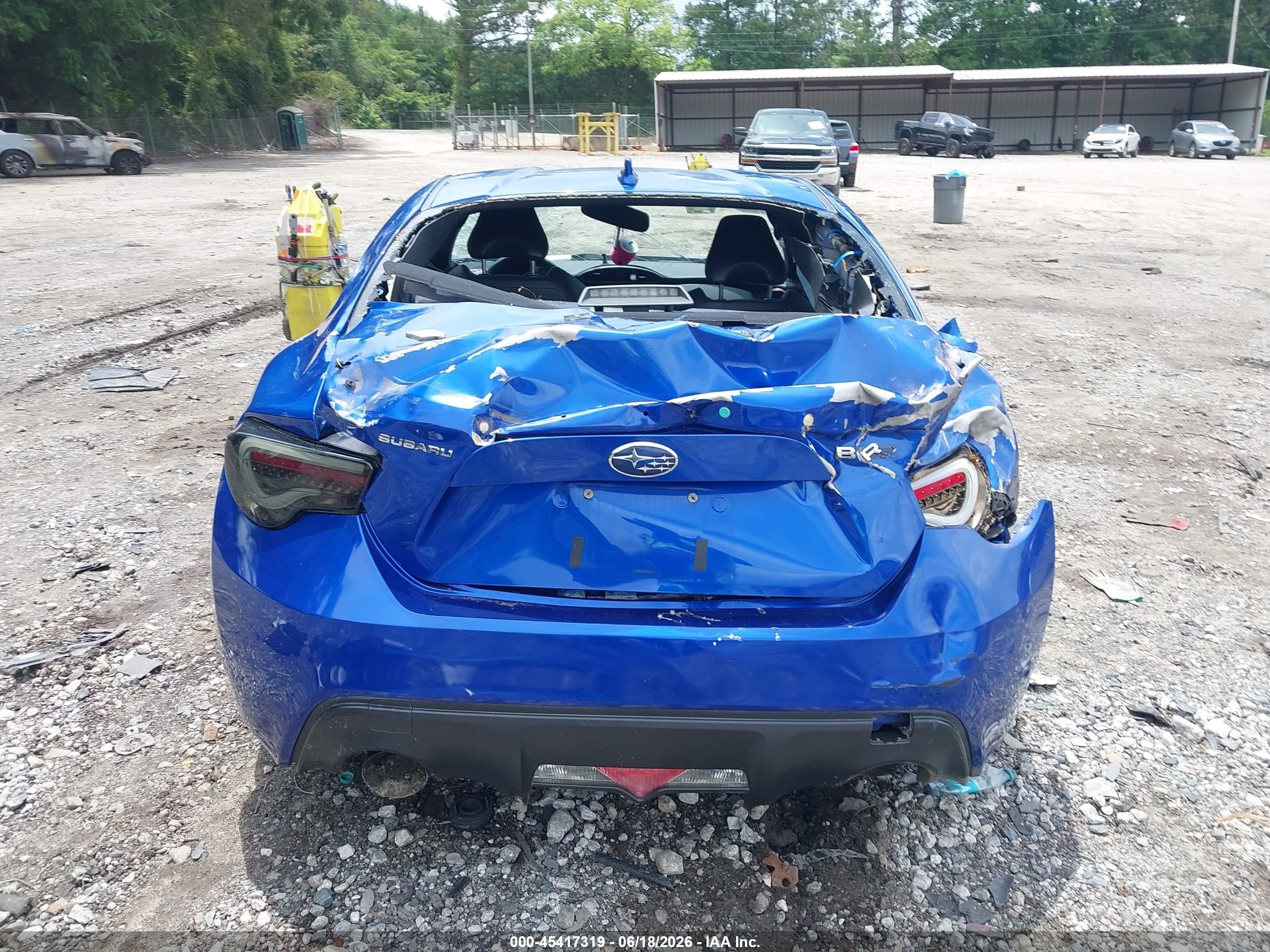 2015 Subaru Brz Limited Синий vin: JF1ZCAC13F8604604