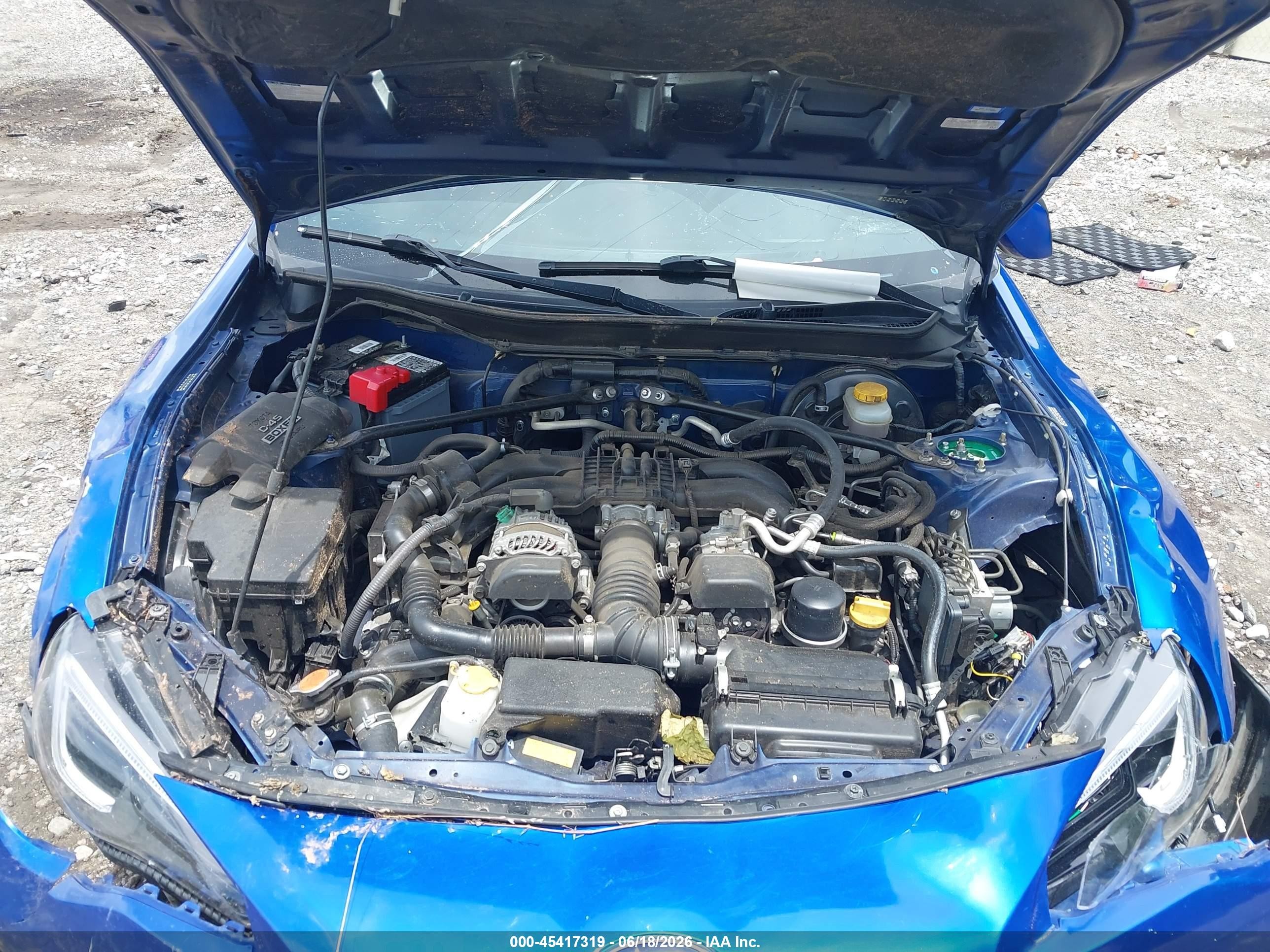2015 Subaru Brz Limited Синий vin: JF1ZCAC13F8604604