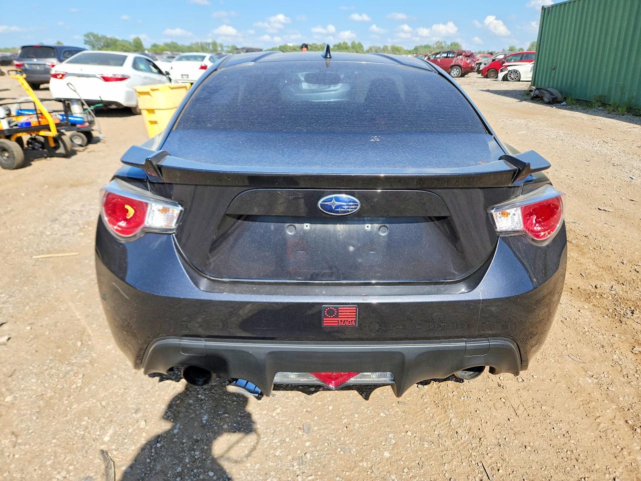 2015 Subaru Brz Black vin: JF1ZCAC13F8606398
