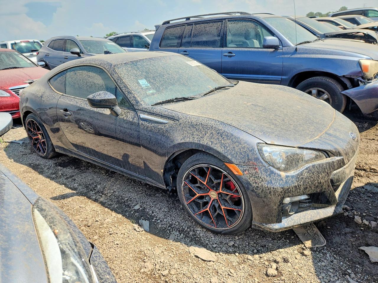 2015 Subaru Brz Black vin: JF1ZCAC13F8606398