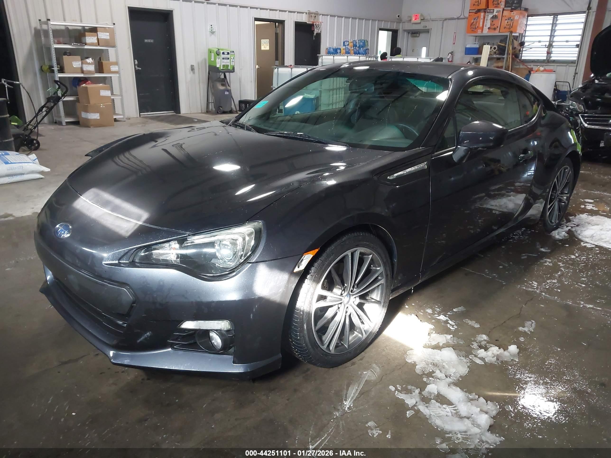 2015 Subaru Brz Limited Gray vin: JF1ZCAC13F9606279