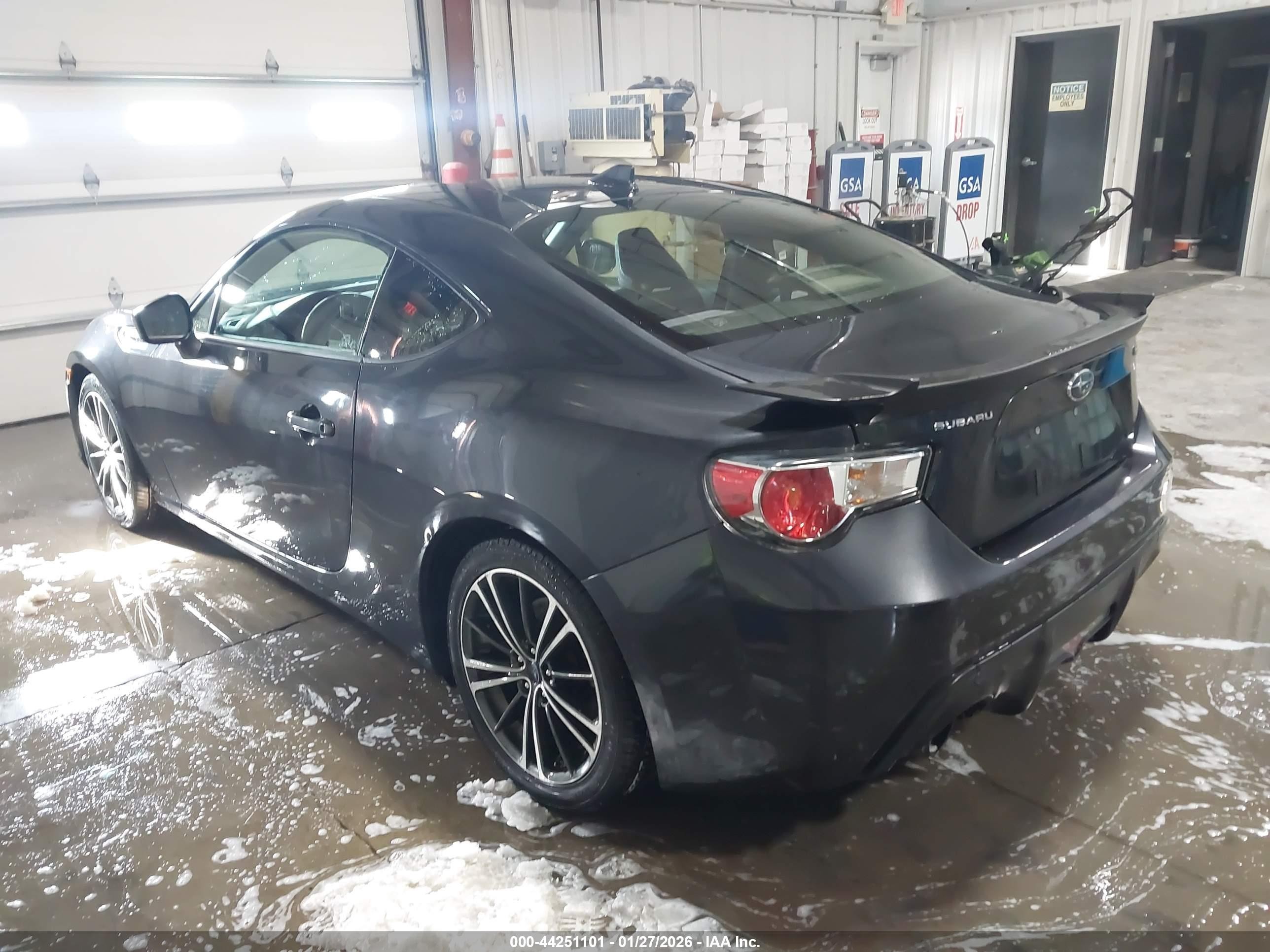 2015 Subaru Brz Limited Gray vin: JF1ZCAC13F9606279