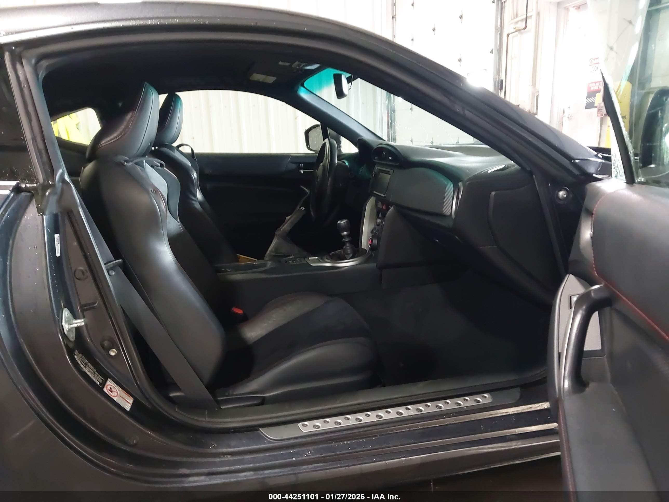2015 Subaru Brz Limited Gray vin: JF1ZCAC13F9606279