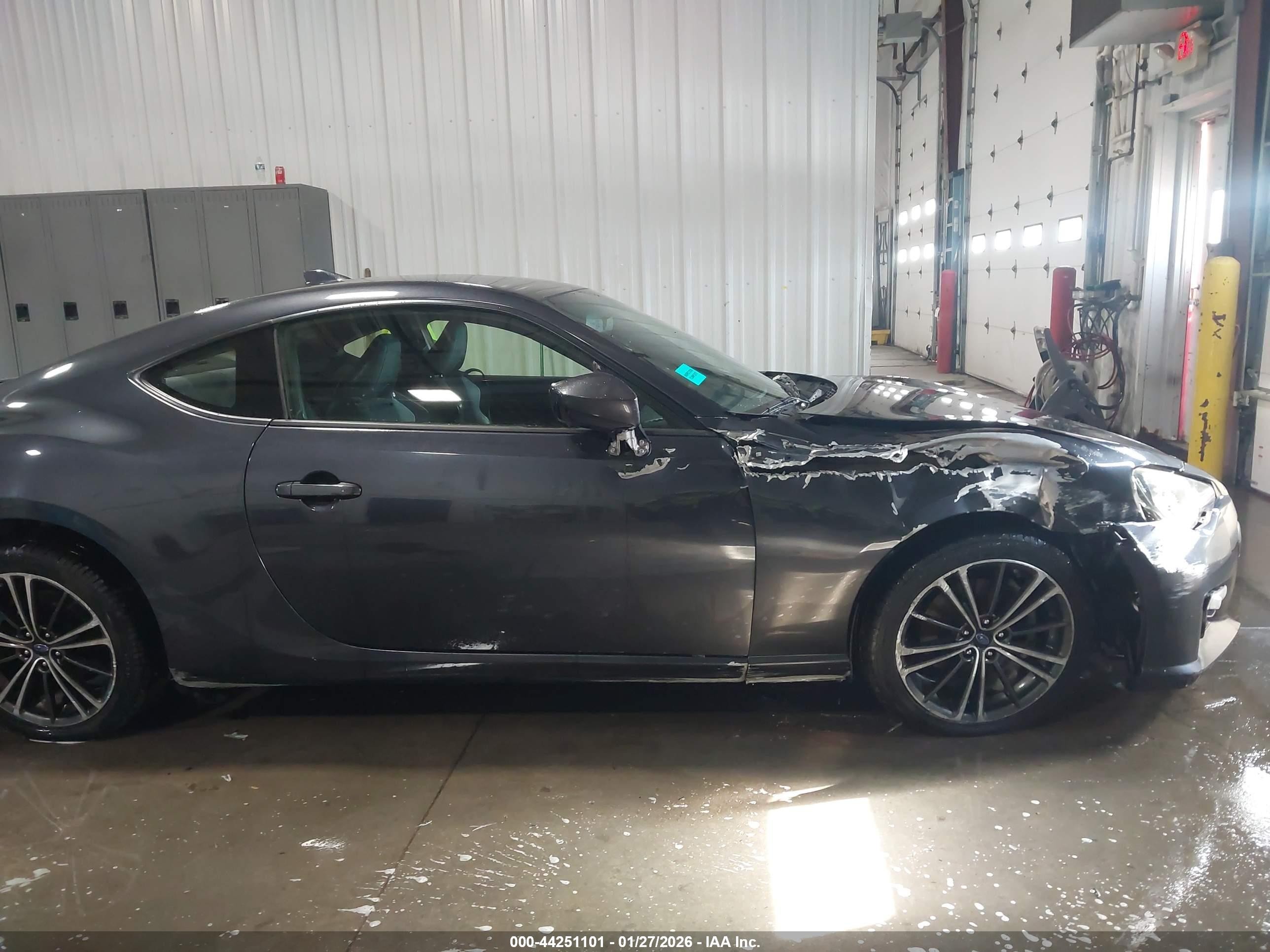2015 Subaru Brz Limited Gray vin: JF1ZCAC13F9606279