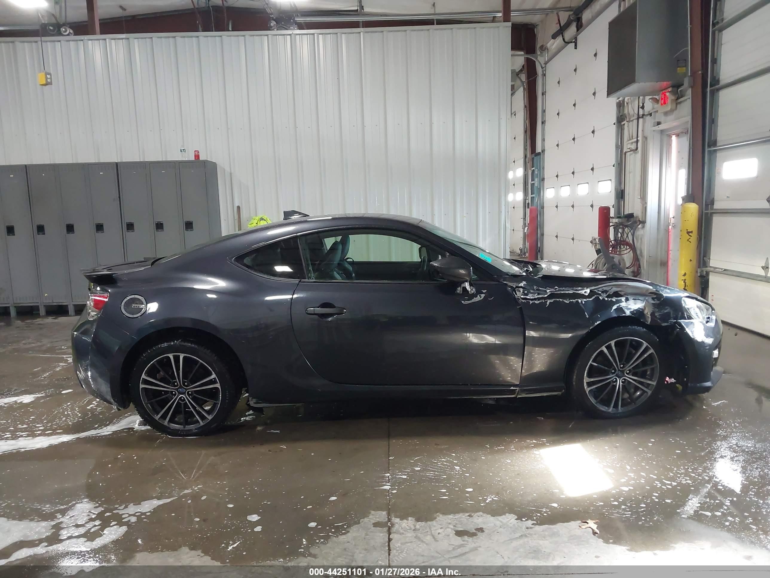2015 Subaru Brz Limited Gray vin: JF1ZCAC13F9606279