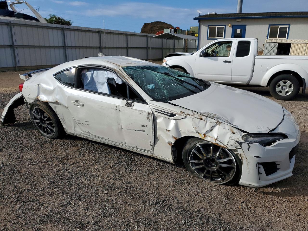 2017 Subaru Brz 2.0 Limited White vin: JF1ZCAC13H9600968