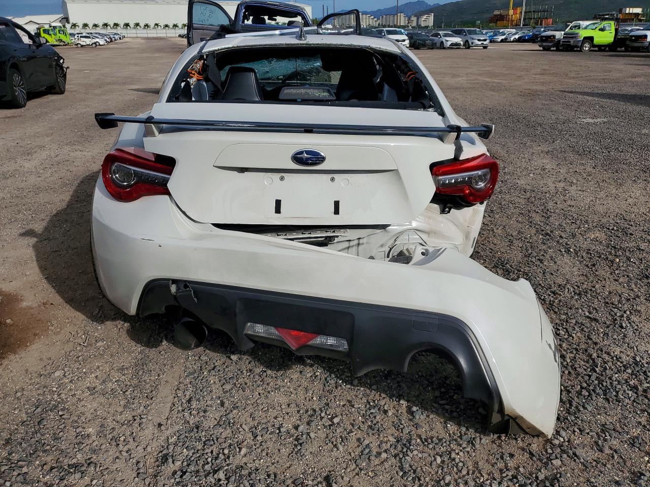 2017 Subaru Brz 2.0 Limited White vin: JF1ZCAC13H9600968