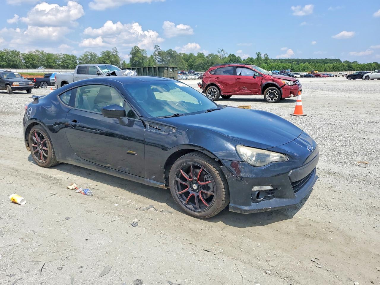 2013 Subaru Brz 2.0 Limited Black vin: JF1ZCAC14D2606815
